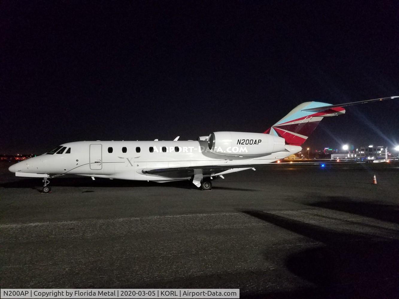 N200AP, 1996 Cessna 750 Citation X C/N 750-0003, C750 zx
