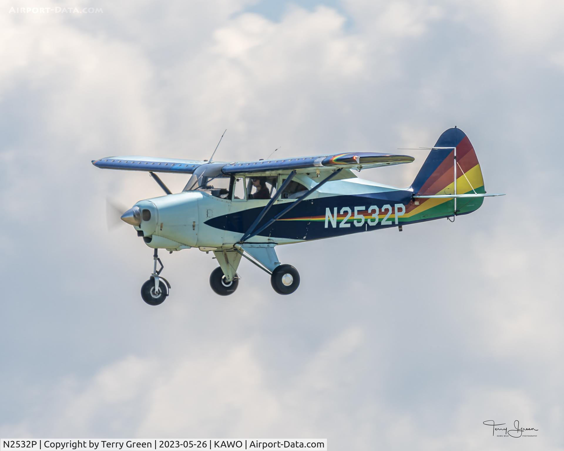 N2532P, 1955 Piper PA-22-150 C/N 22-2895, KAWO