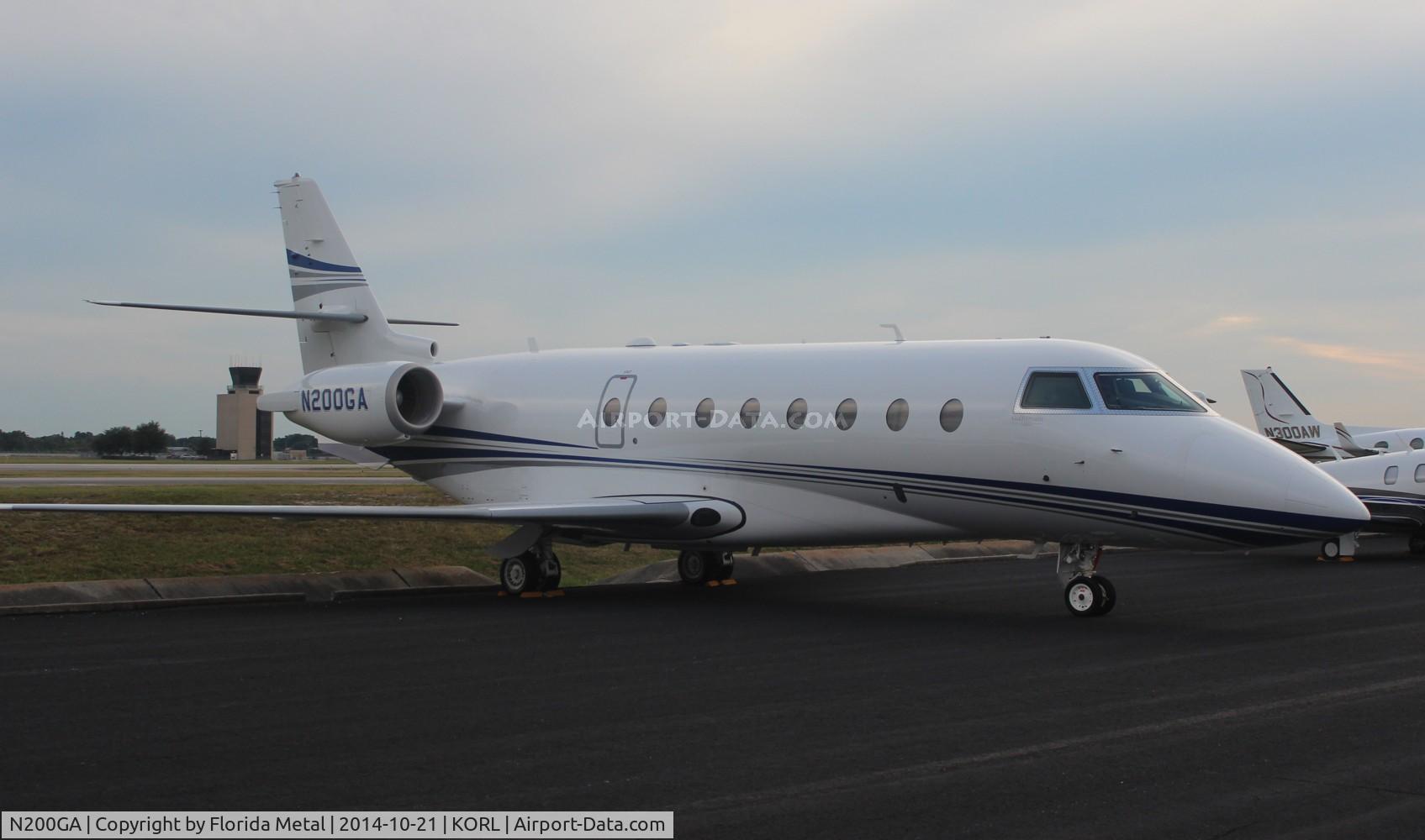 N200GA, 2008 Israel Aircraft Industries Gulfstream 200 C/N 173, G200 zx