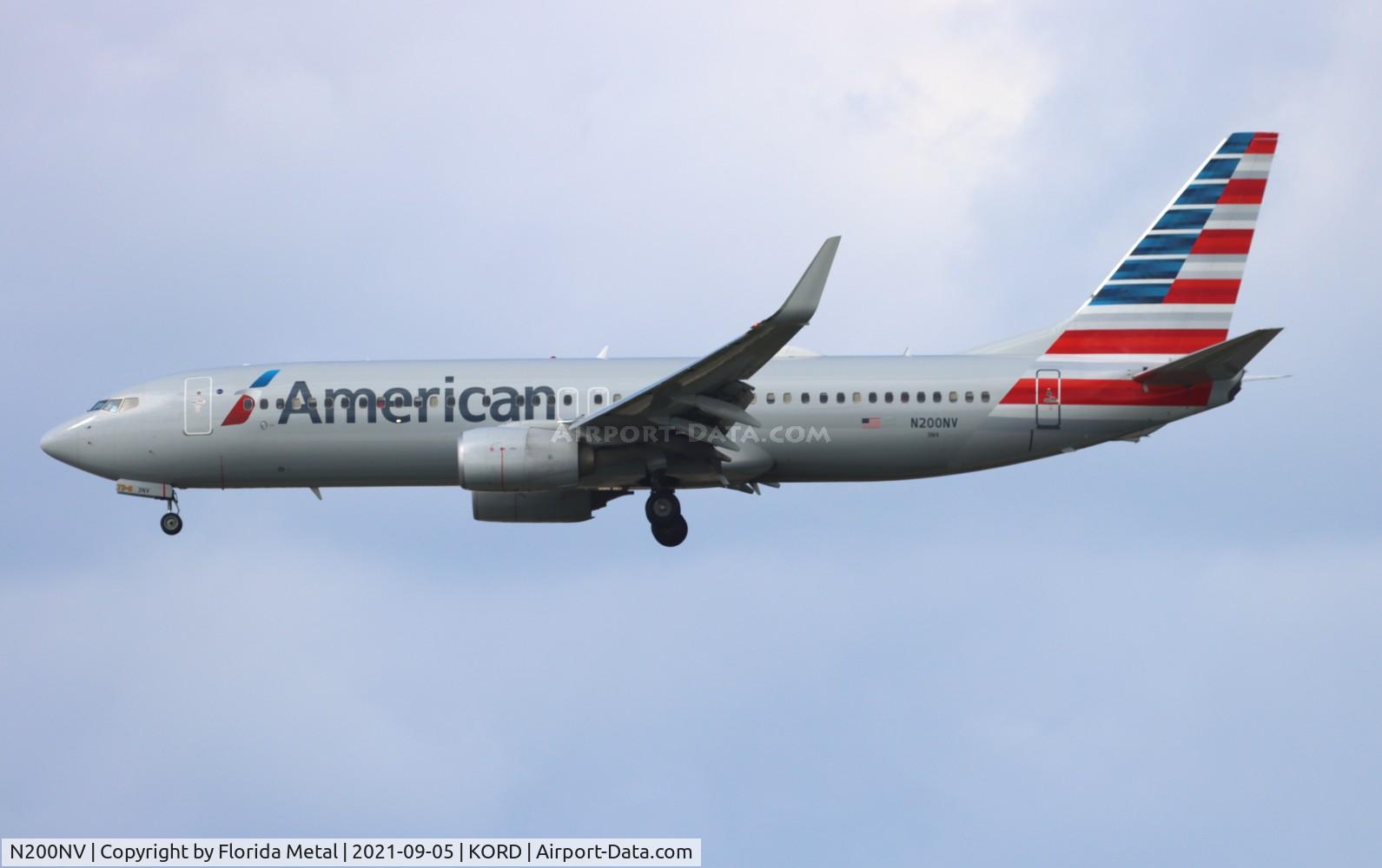 N200NV, 2016 Boeing 737-823 C/N 33341, AAL 738 zx ORD