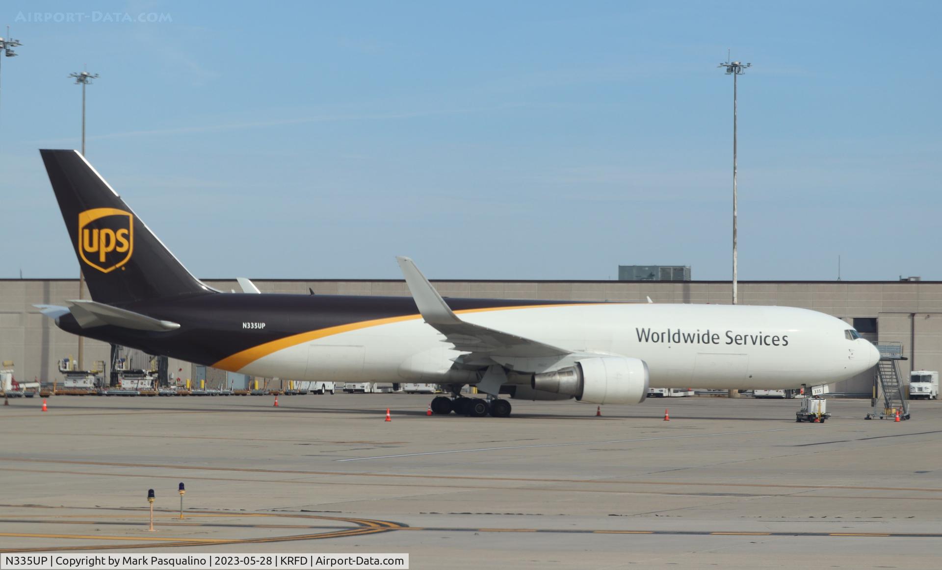N335UP, 2009 Boeing 767-34AF C/N 37856, Boeing 767-34AF