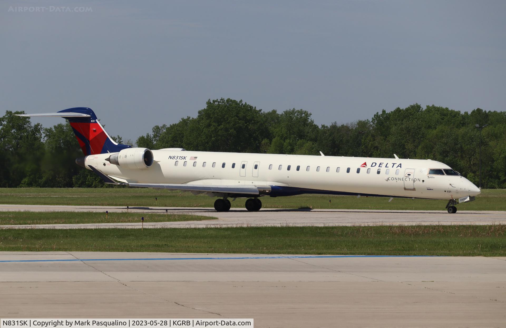N831SK, 2018 Bombardier CRJ-900LR (CL-600-2D24) C/N 15454, CL-600-2D24