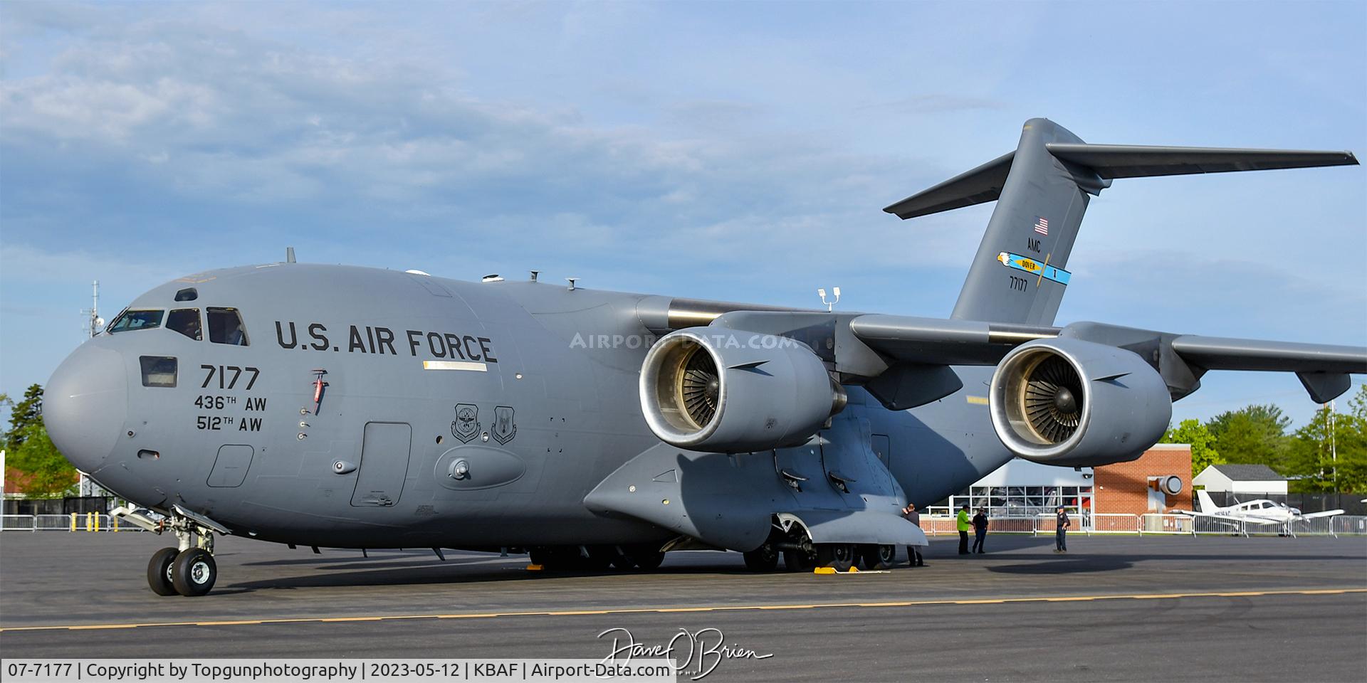 07-7177, 2007 Boeing C-17A Globemaster III C/N P-177, Moose