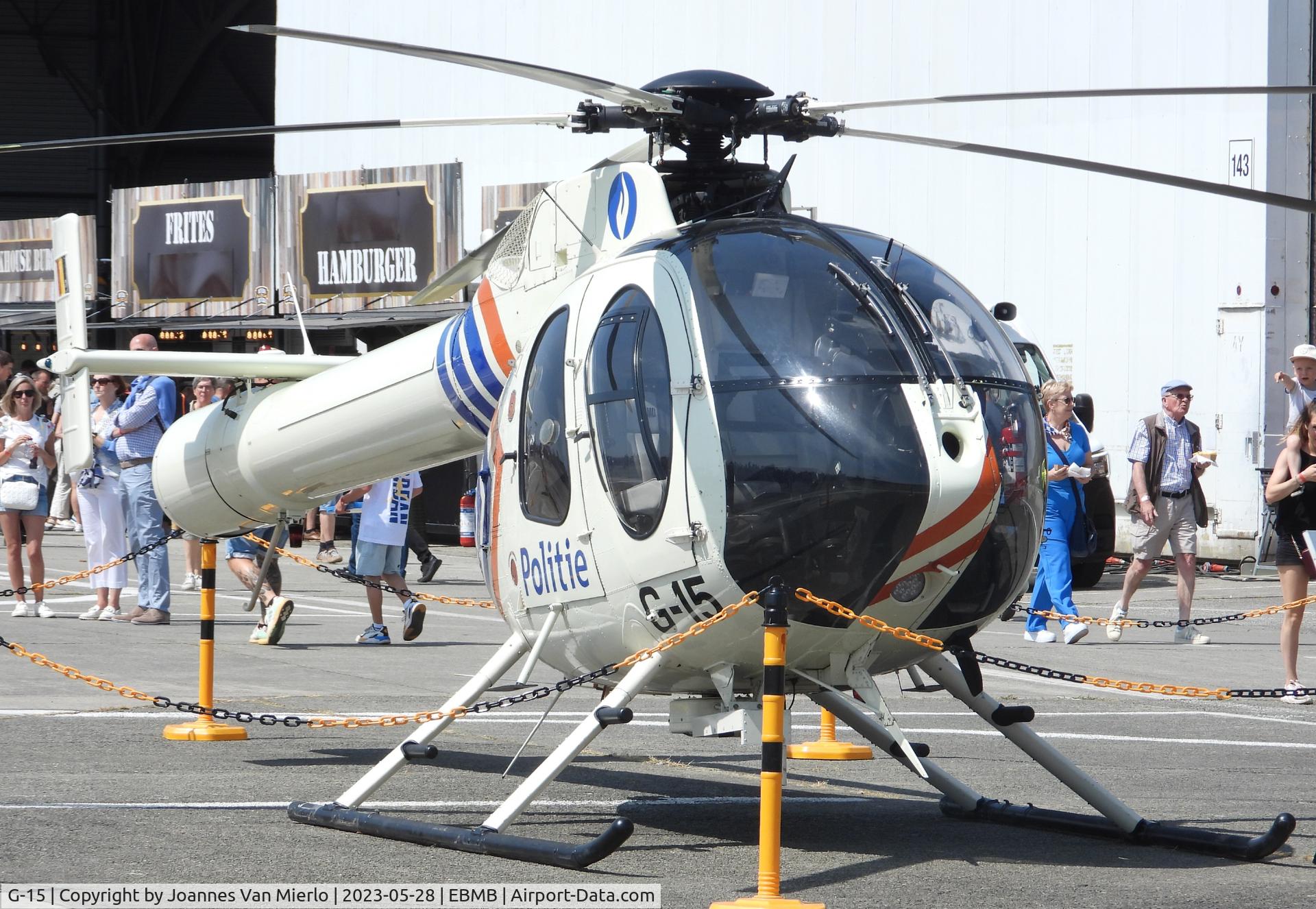 G-15, 2000 McDonnell Douglas MD-520N C/N 0087, Melsbroek