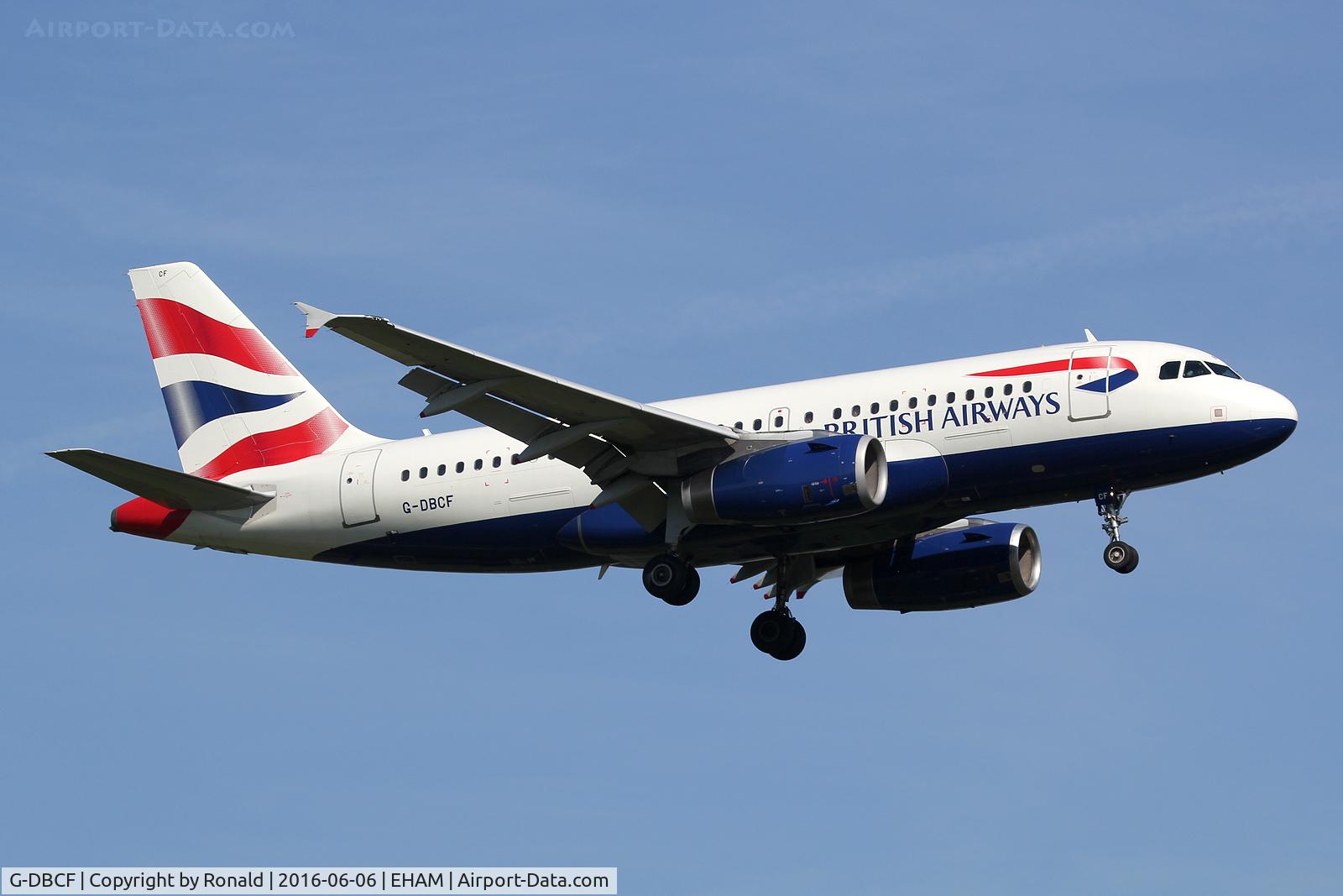 G-DBCF, 2005 Airbus A319-131 C/N 2466, at spl