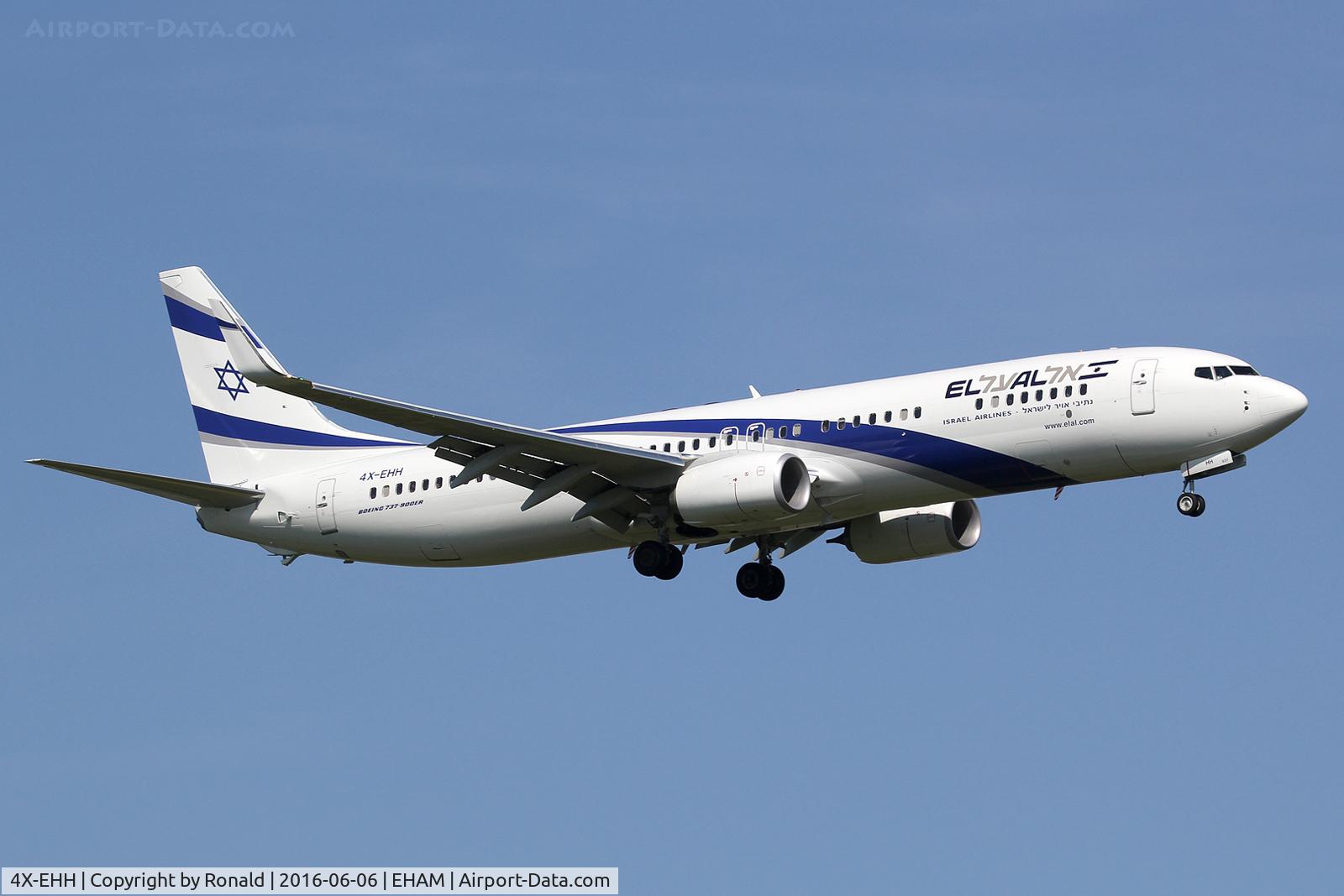 4X-EHH, 2016 Boeing 737-958/ER C/N 41558, at spl