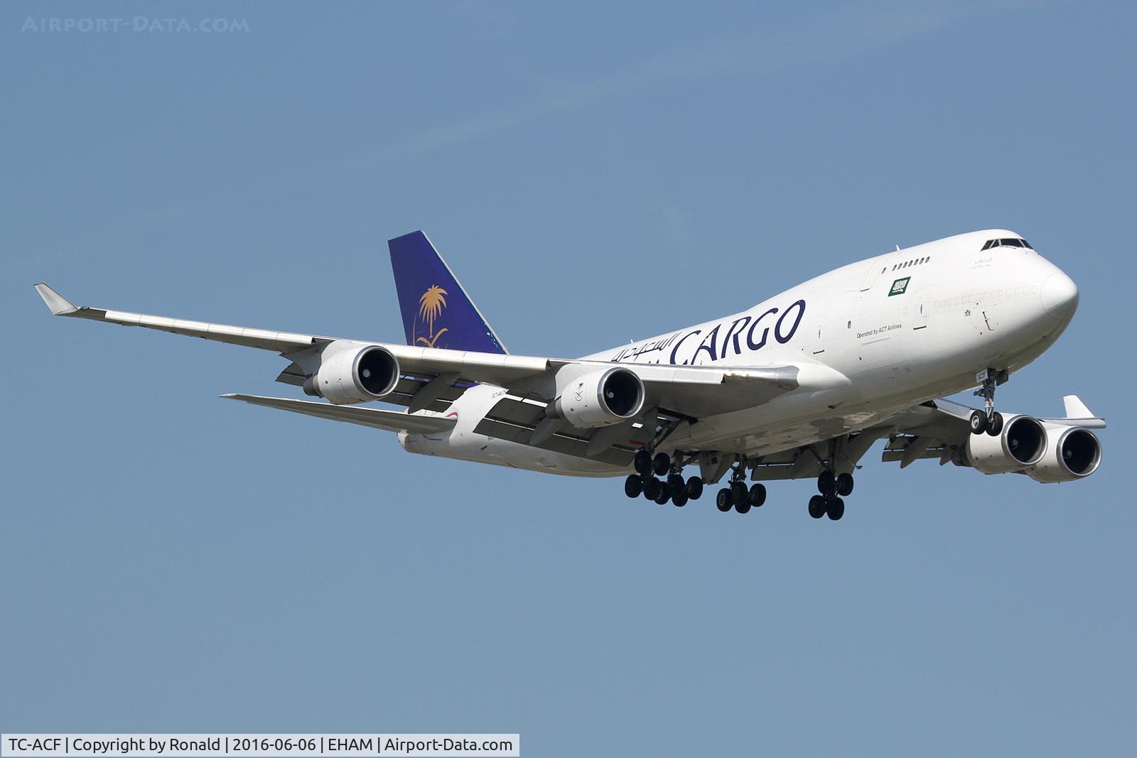 TC-ACF, 1993 Boeing 747-481 C/N 25645, at spl