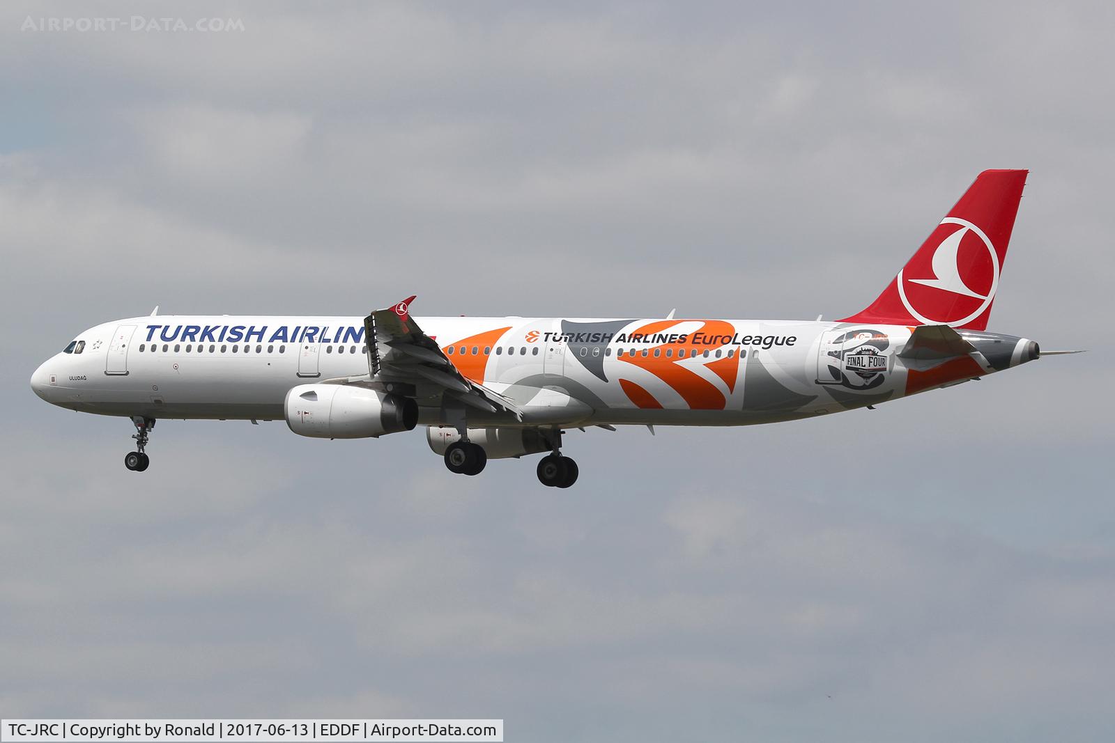 TC-JRC, 2006 Airbus A321-231 C/N 2999, at fra
