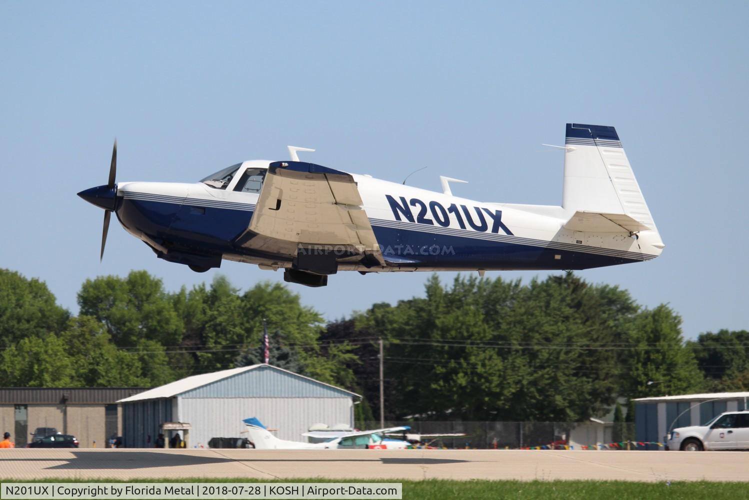 N201UX, 1977 Mooney M20J 201 C/N 24-0391, M20J zx