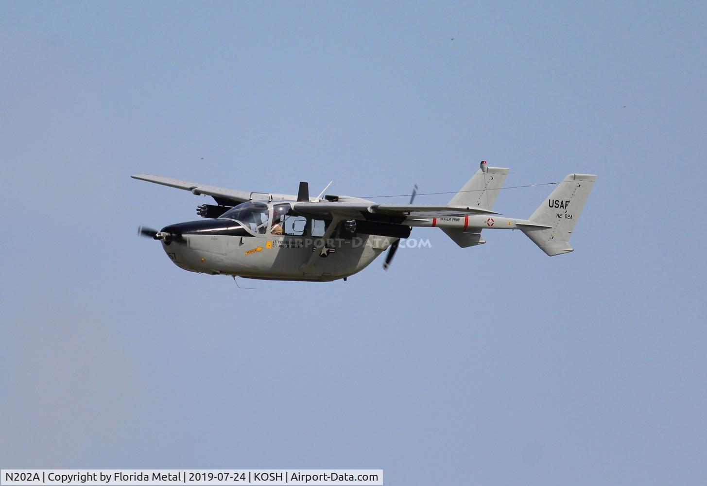 N202A, Cessna O-2A Super Skymaster C/N 337M-0108, O-2 zx