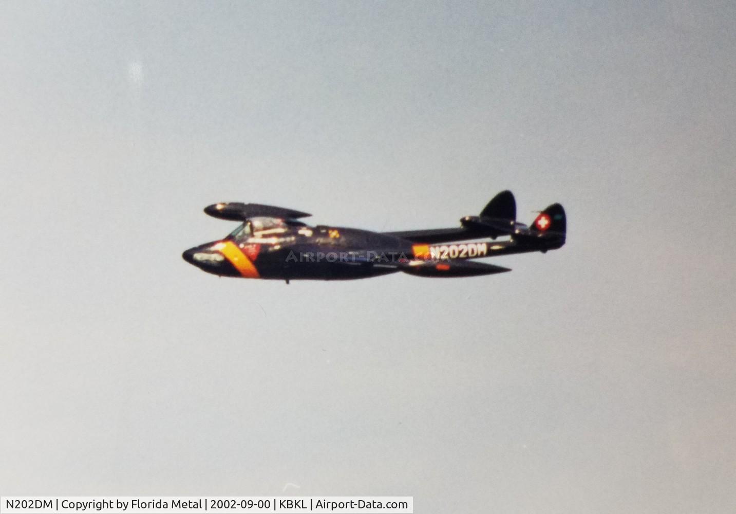 N202DM, 1955 De Havilland (F+W Emmen) DH-112 Venom FB.50 C/N 826, Venom zx
