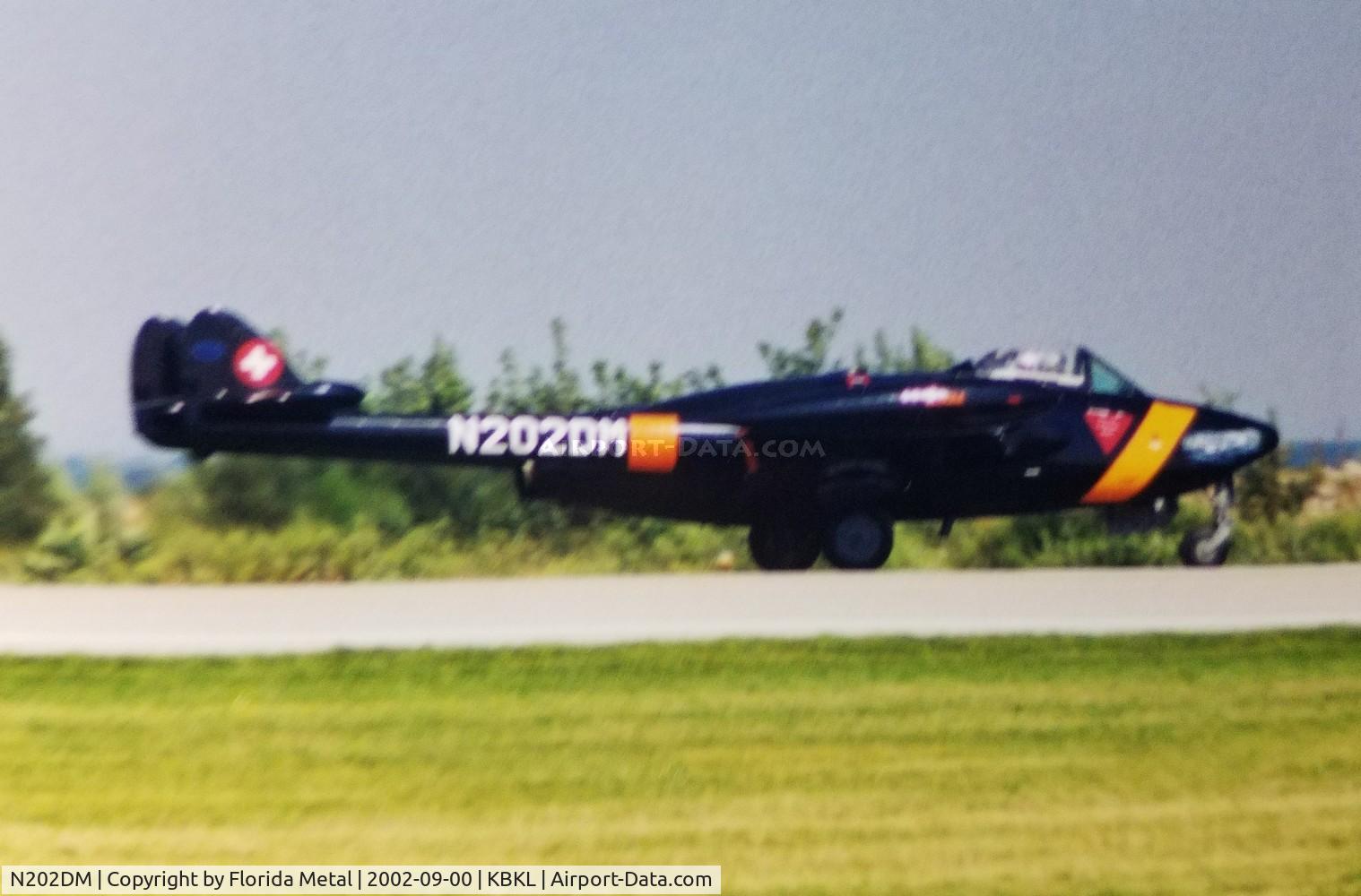 N202DM, 1955 De Havilland (F+W Emmen) DH-112 Venom FB.50 C/N 826, Venom zx