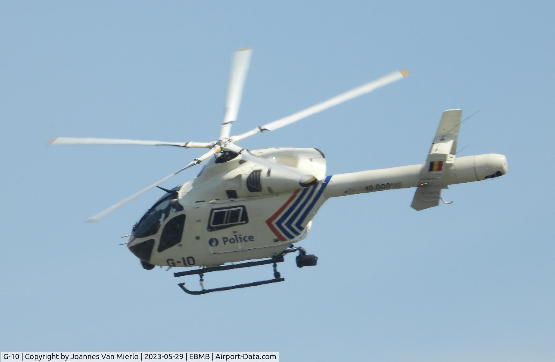 G-10, 1996 McDonnell Douglas MD-900 Explorer C/N 900-00034, Melsbroek