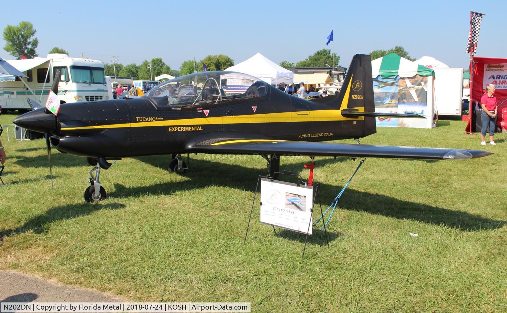 N202DN, 2018 Flying Legend Tucano Replica C/N TR1604, Flying Legend Tucano zx
