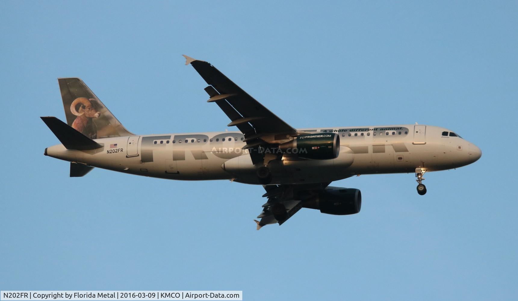 N202FR, 2008 Airbus A320-214 C/N 3431, FFT A320 Colorado zx