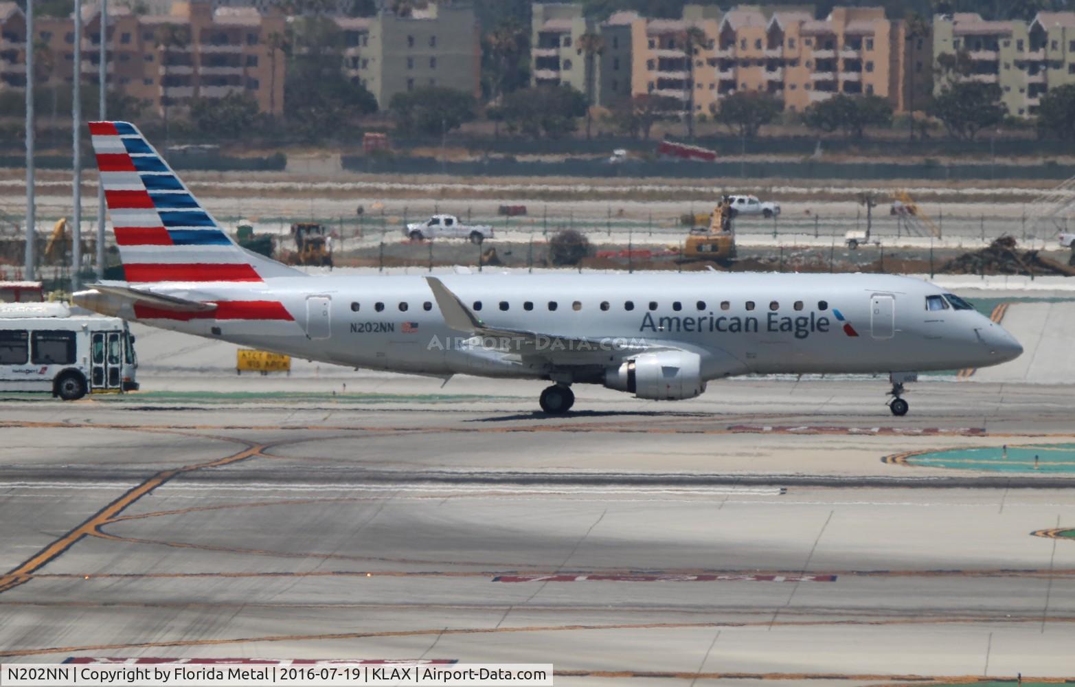 N202NN, 2015 Embraer 175LR (ERJ-170-200LR) C/N 17000467, Compass/Eagle E175 zx LAX Imperial