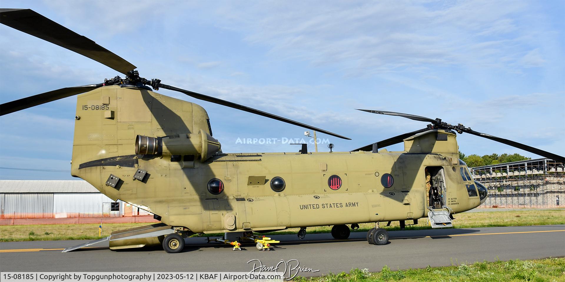 15-08185, 2016 Boeing CH-47F C/N M8185, Chinook on static display