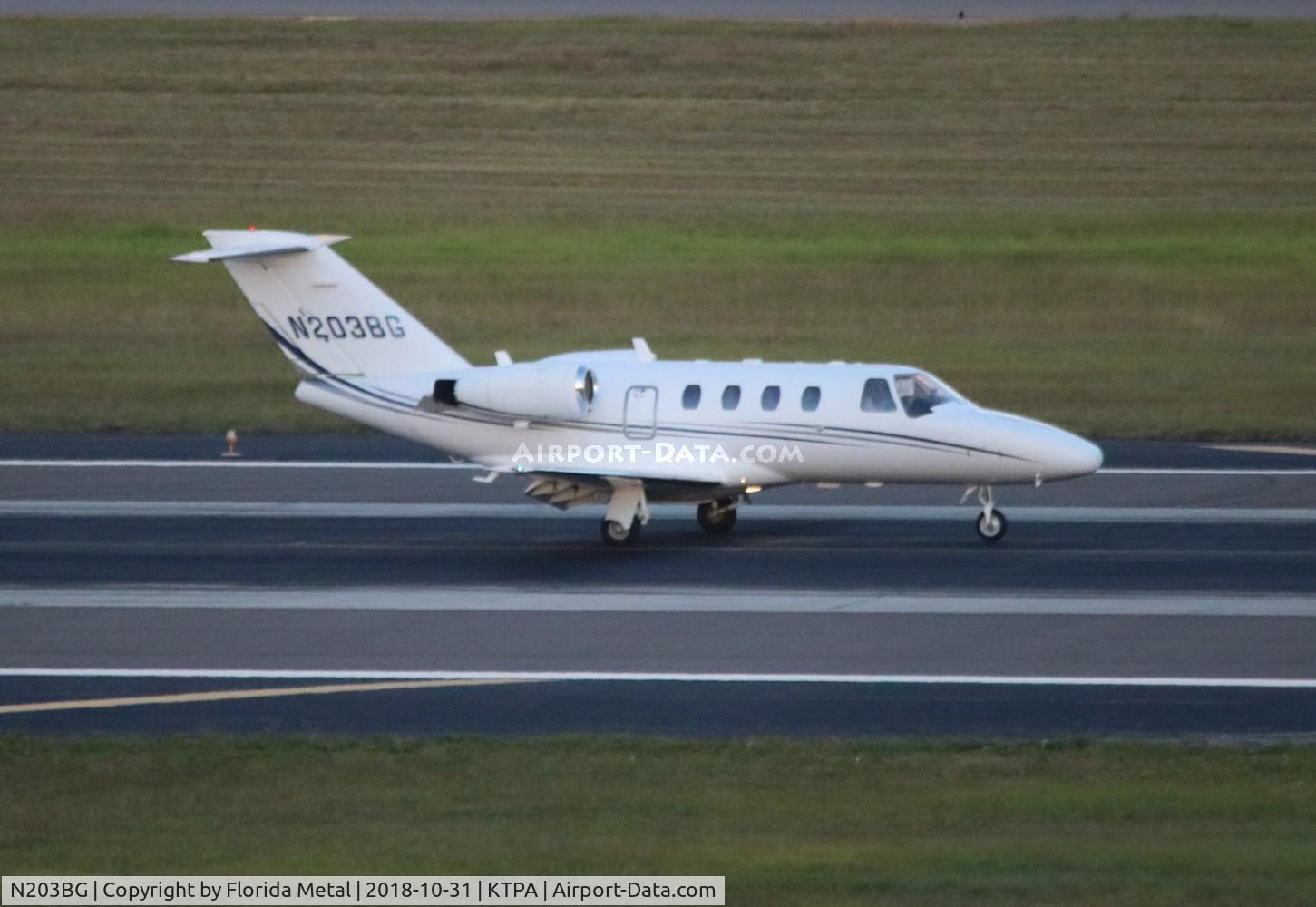 N203BG, 2000 Cessna 525 CitationJet CJ1 C/N 525-0378, C525 zx
