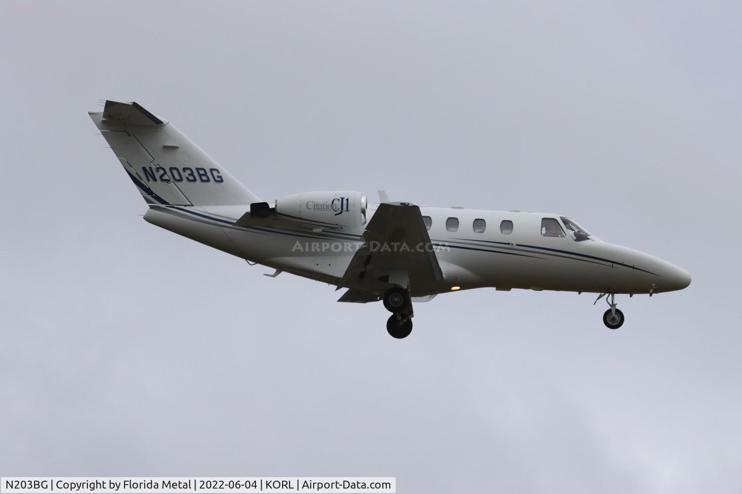 N203BG, 2000 Cessna 525 CitationJet CJ1 C/N 525-0378, C525 zx