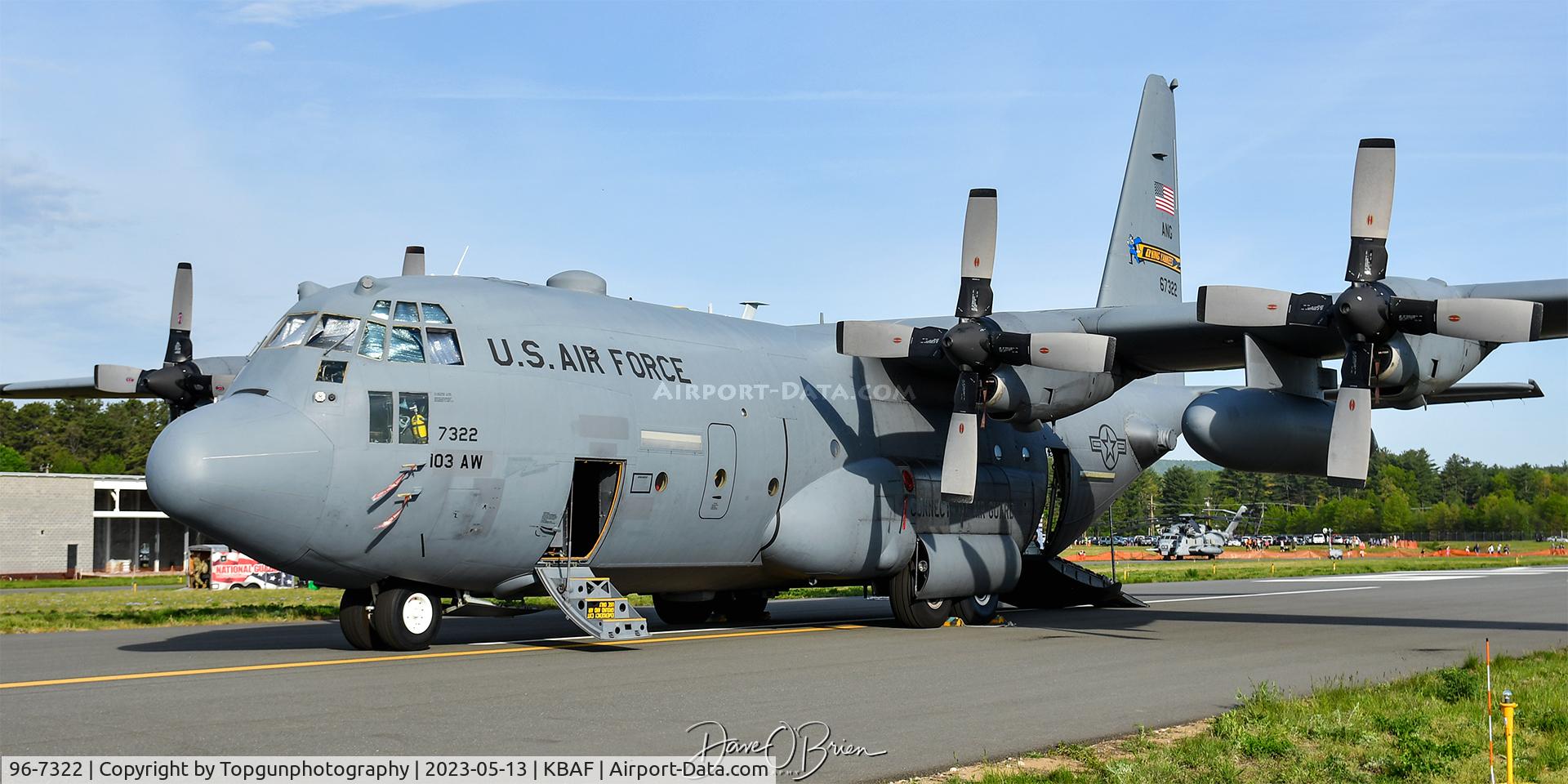 96-7322, 1996 Lockheed C-130H Hercules C/N 382-5431, CT ANG