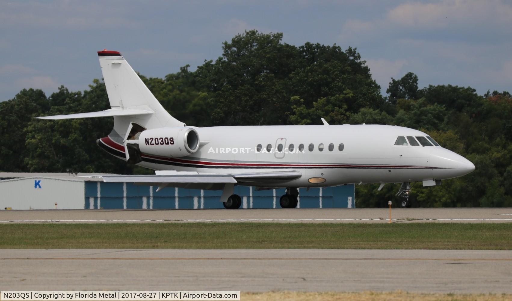 N203QS, 2002 Dassault Falcon 2000 C/N 198, Falcon 2000 zx