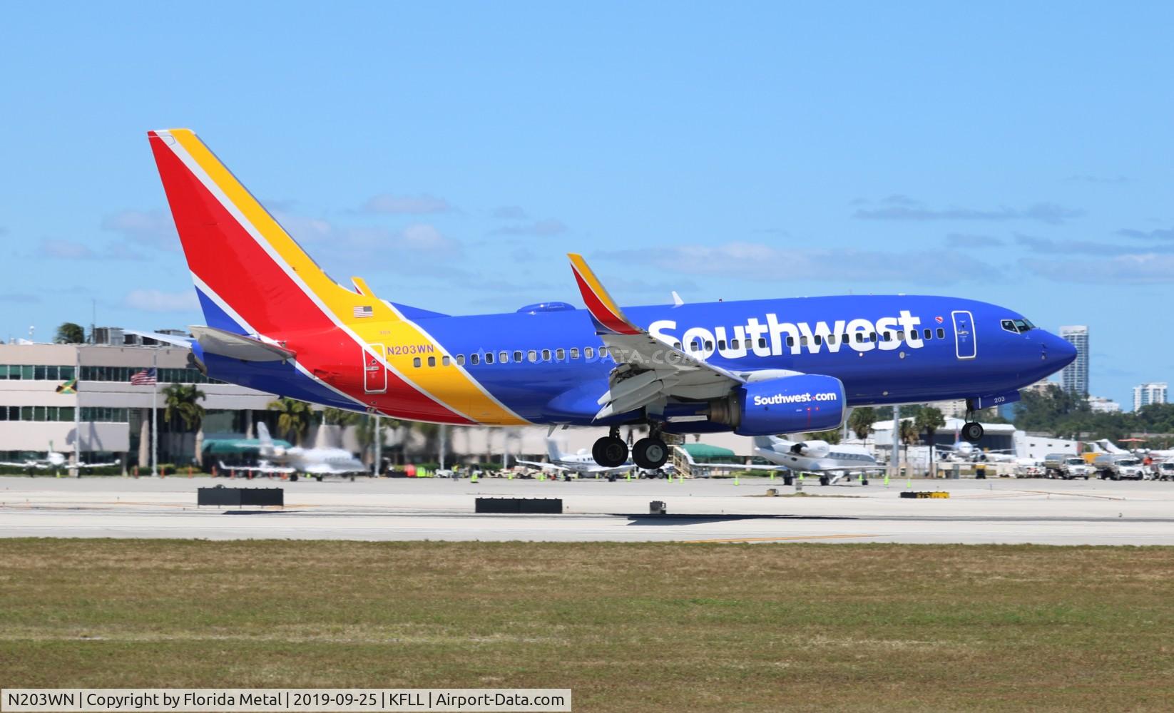 N203WN, 2005 Boeing 737-7H4 C/N 32483, SWA 737 nc zx