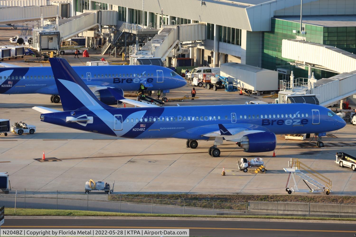 N204BZ, 2022 Airbus A220-300 C/N 55137, MXY A220 zx
