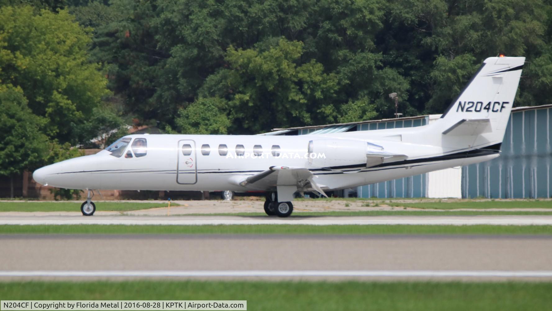 N204CF, 1980 Cessna 550 Citation II C/N 550-0238, C550 zx
