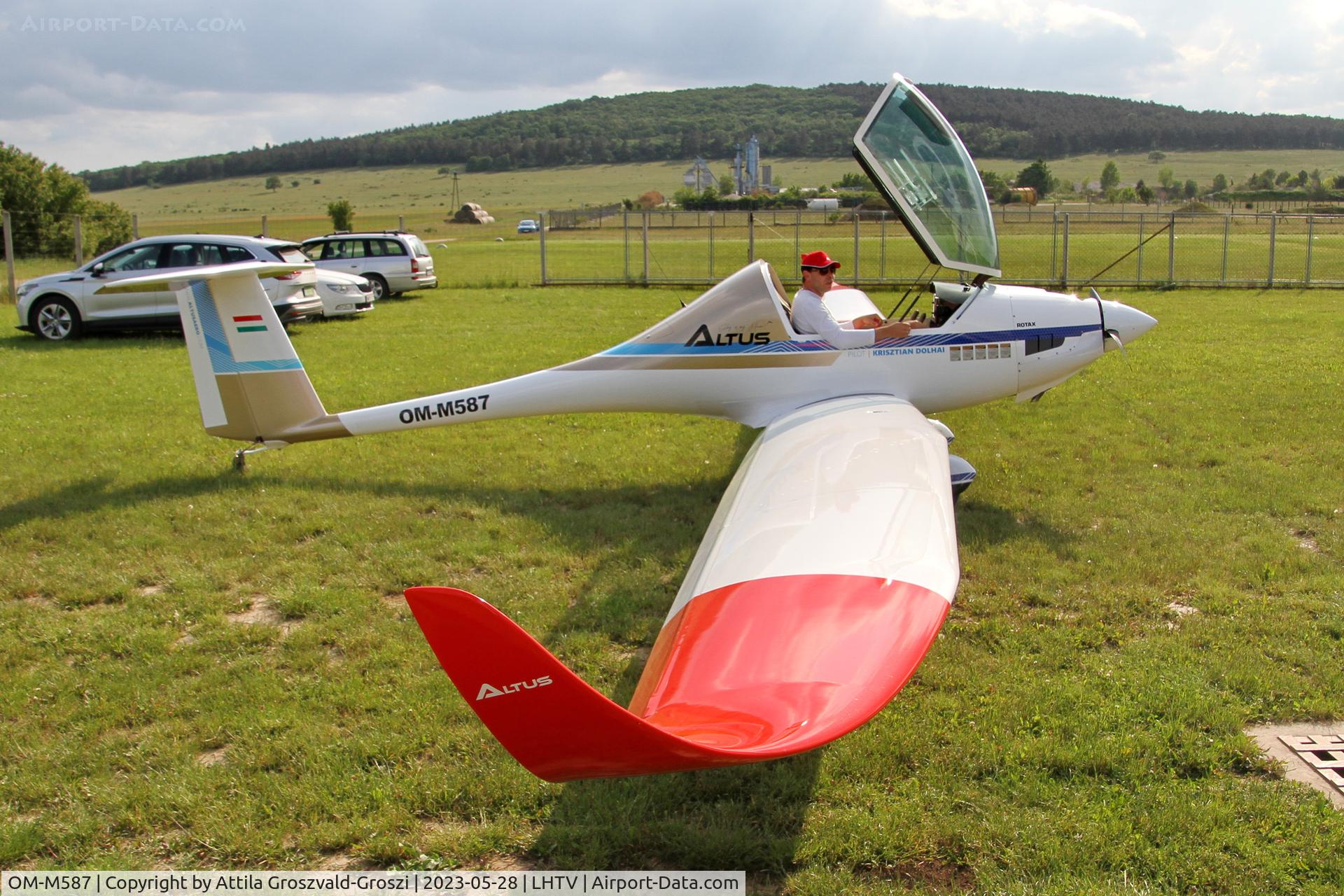 OM-M587, 2023 Altus Aero Altus C/N 002, LHTV - Tótvázsony Airfield, Kövesgyurpuszta-Hungary