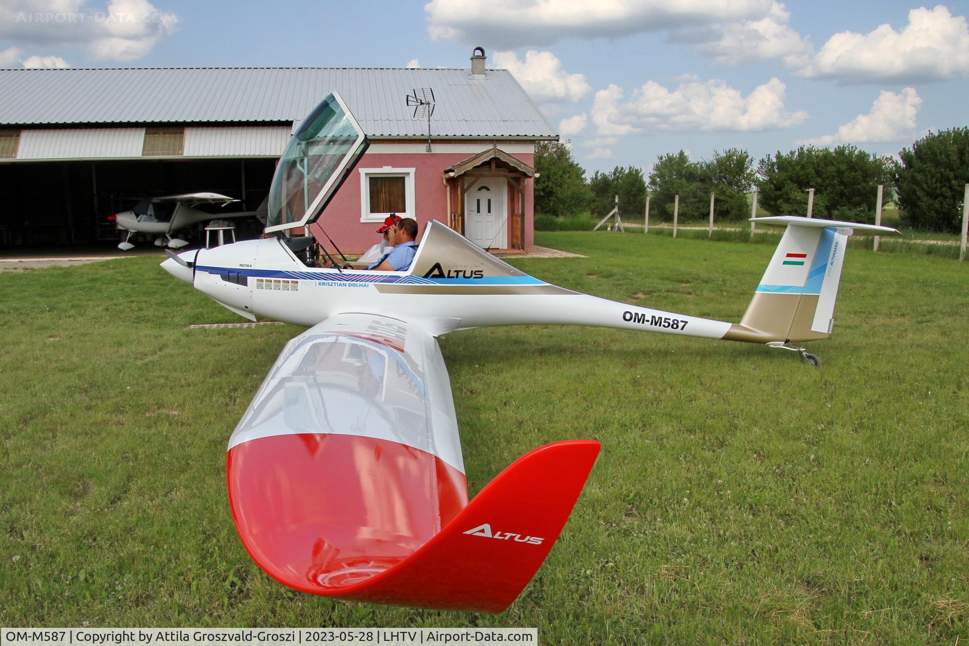 OM-M587, 2023 Altus Aero Altus C/N 002, LHTV - Tótvázsony Airfield, Kövesgyurpuszta-Hungary