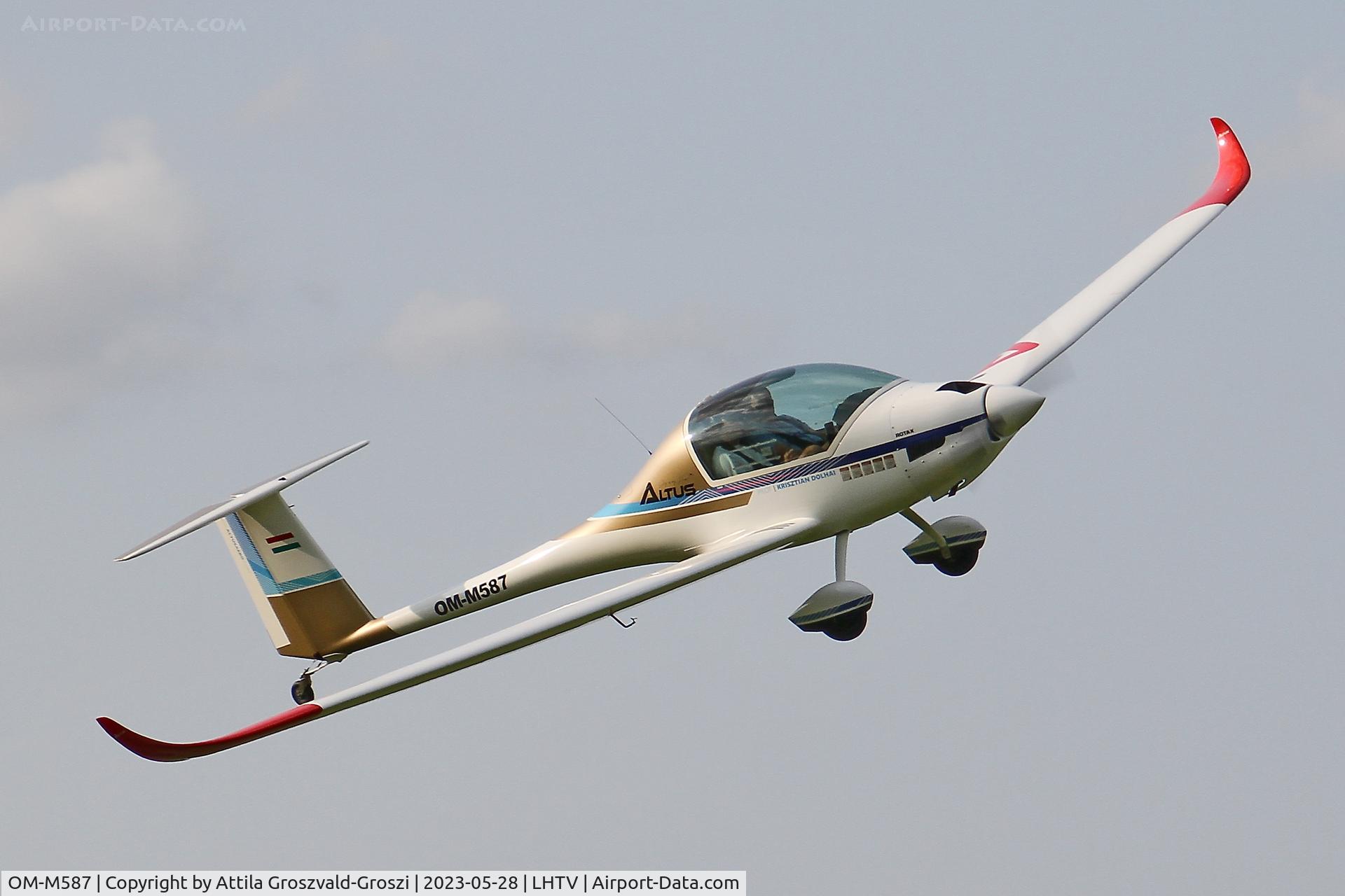 OM-M587, 2023 Altus Aero Altus C/N 002, LHTV - Tótvázsony Airfield, Kövesgyurpuszta-Hungary