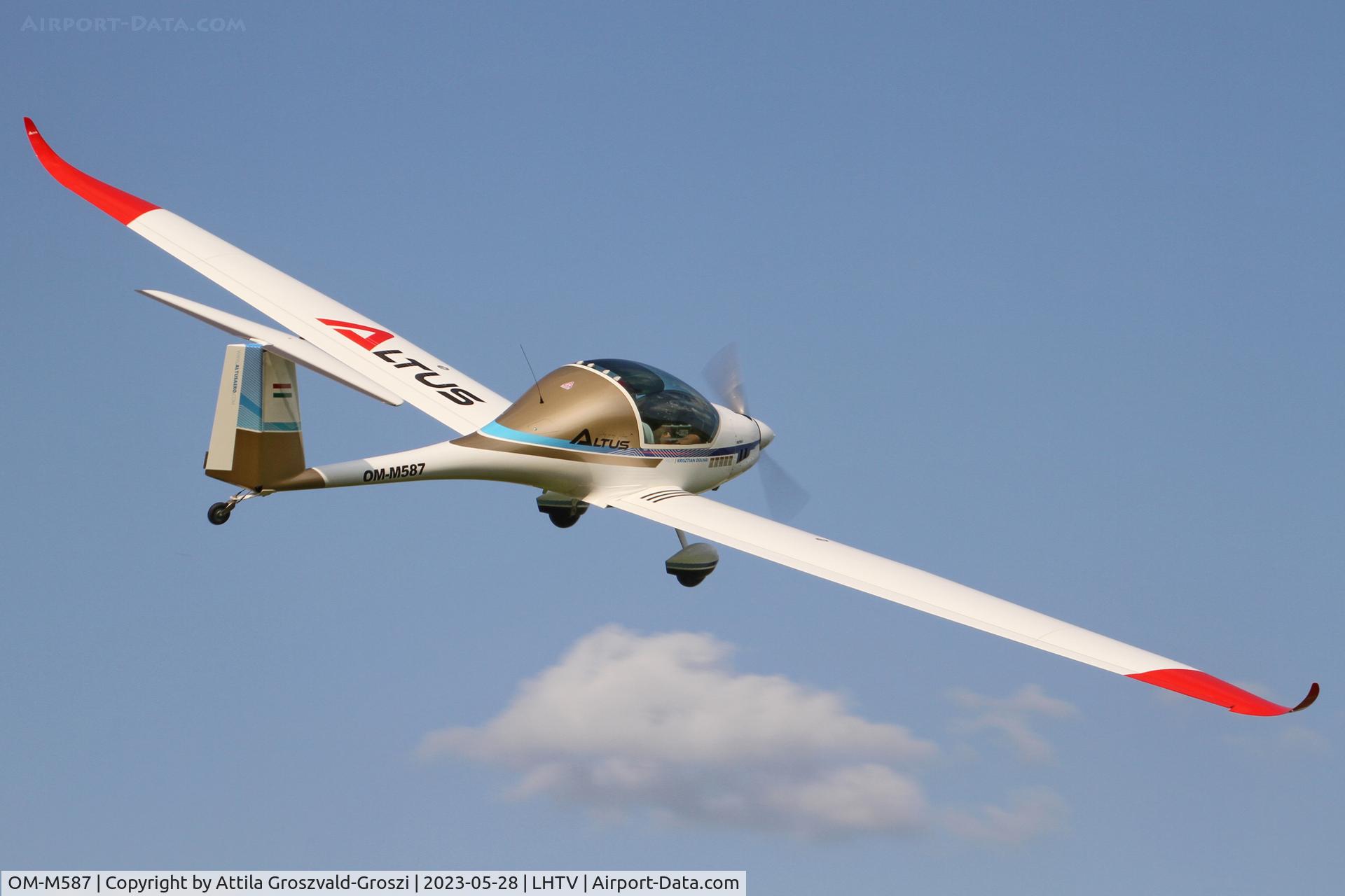 OM-M587, 2023 Altus Aero Altus C/N 002, LHTV - Tótvázsony Airfield, Kövesgyurpuszta-Hungary