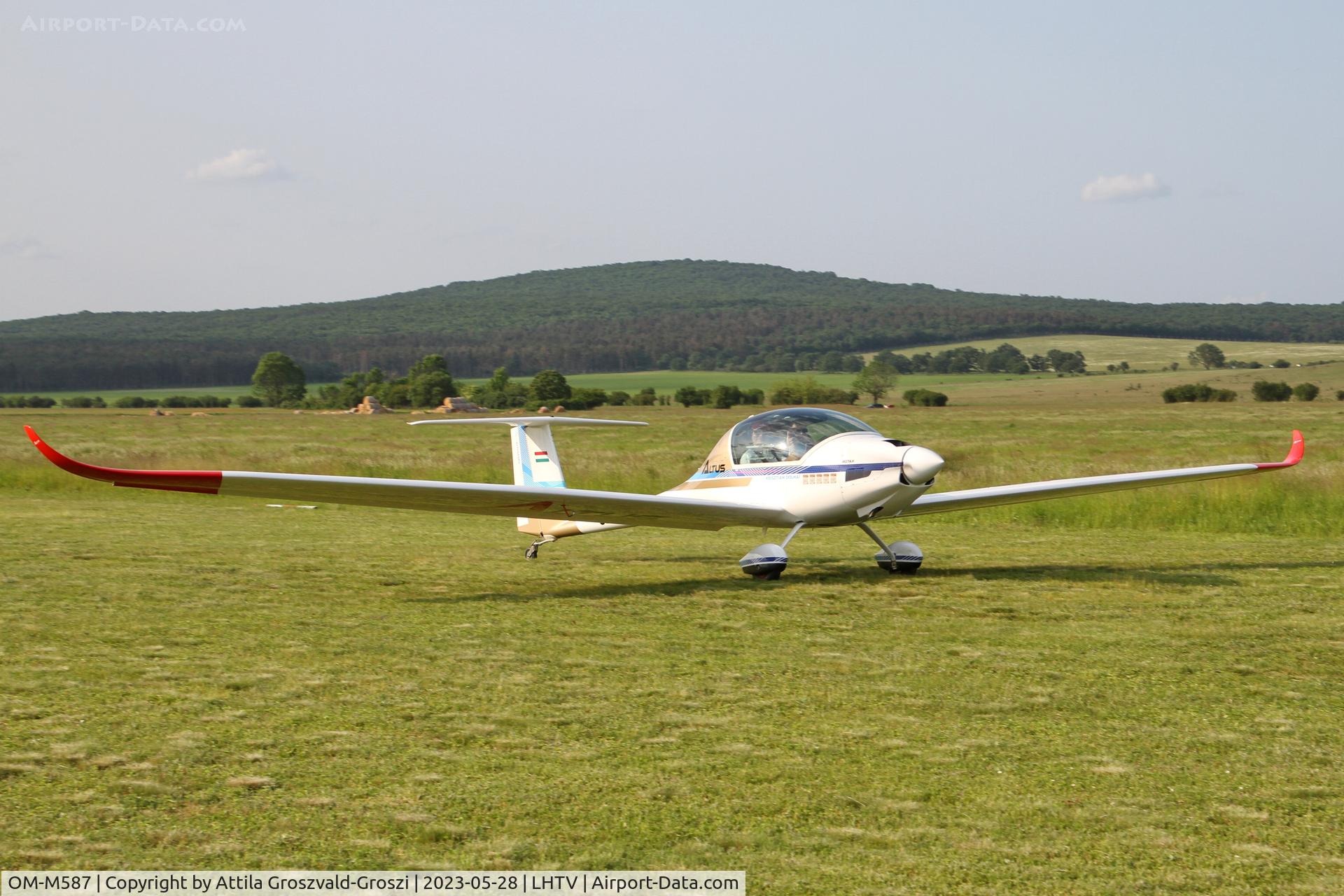 OM-M587, 2023 Altus Aero Altus C/N 002, LHTV - Tótvázsony Airfield, Kövesgyurpuszta-Hungary