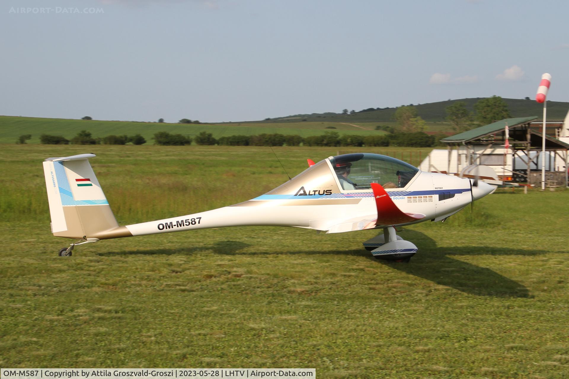 OM-M587, 2023 Altus Aero Altus C/N 002, LHTV - Tótvázsony Airfield, Kövesgyurpuszta-Hungary