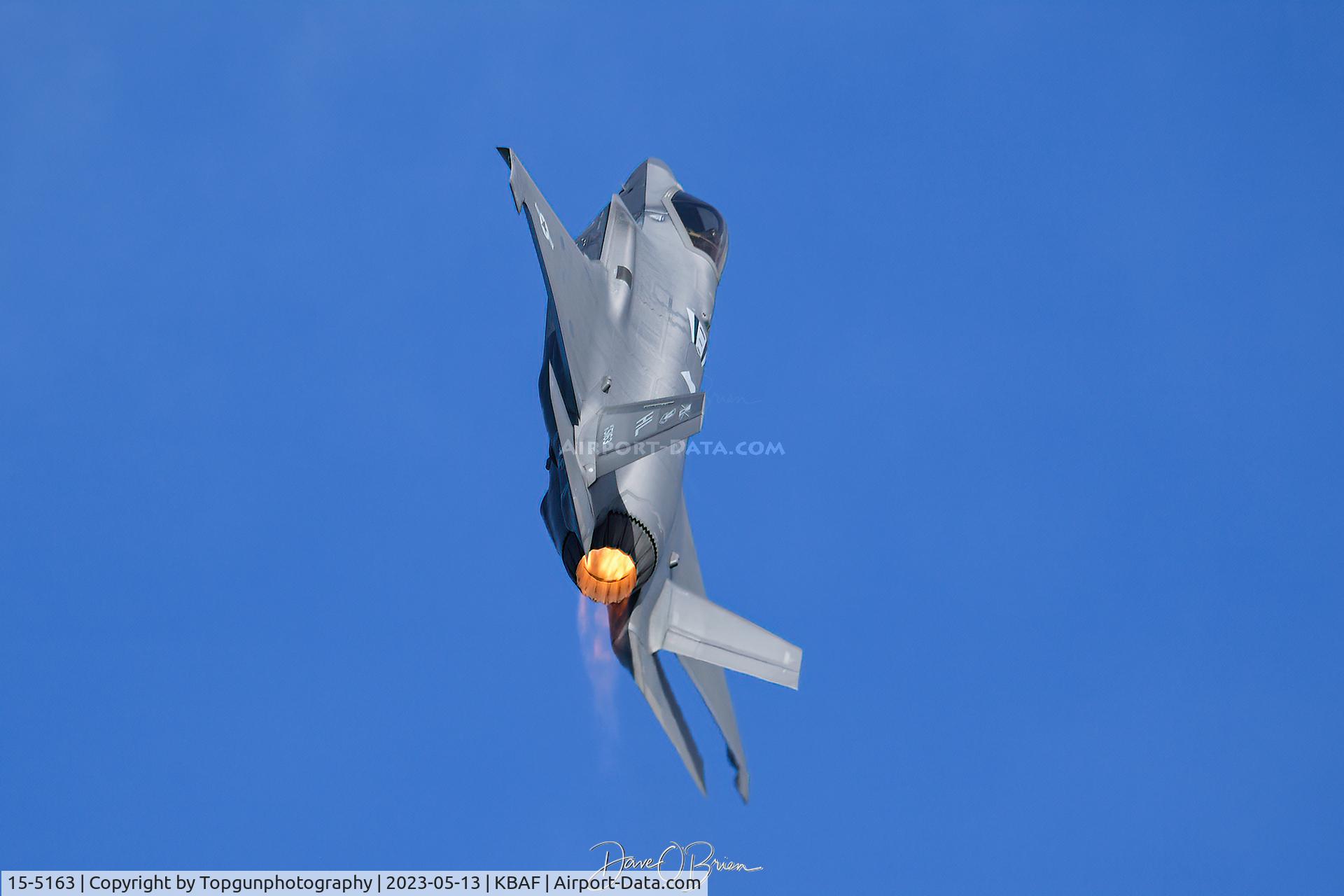 15-5163, 2015 Lockheed Martin F-35A Lightning II C/N AF-138, BEO in a max AB climb