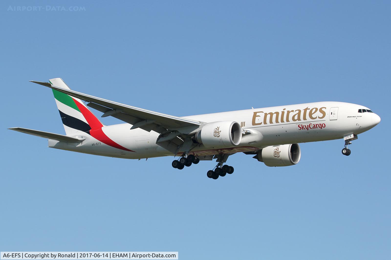 A6-EFS, 2015 Boeing 777-F1H C/N 42234, at spl