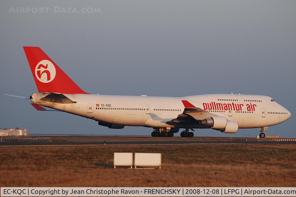 EC-KQC, 1994 Boeing 747-412 C/N 26549, Pullmantur Air (broken up)