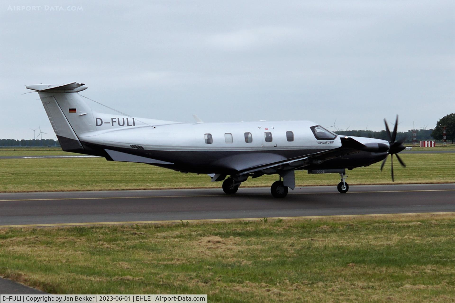 D-FULI, Pilatus PC-12 NGX C/N 2005, Lelystad Airport
