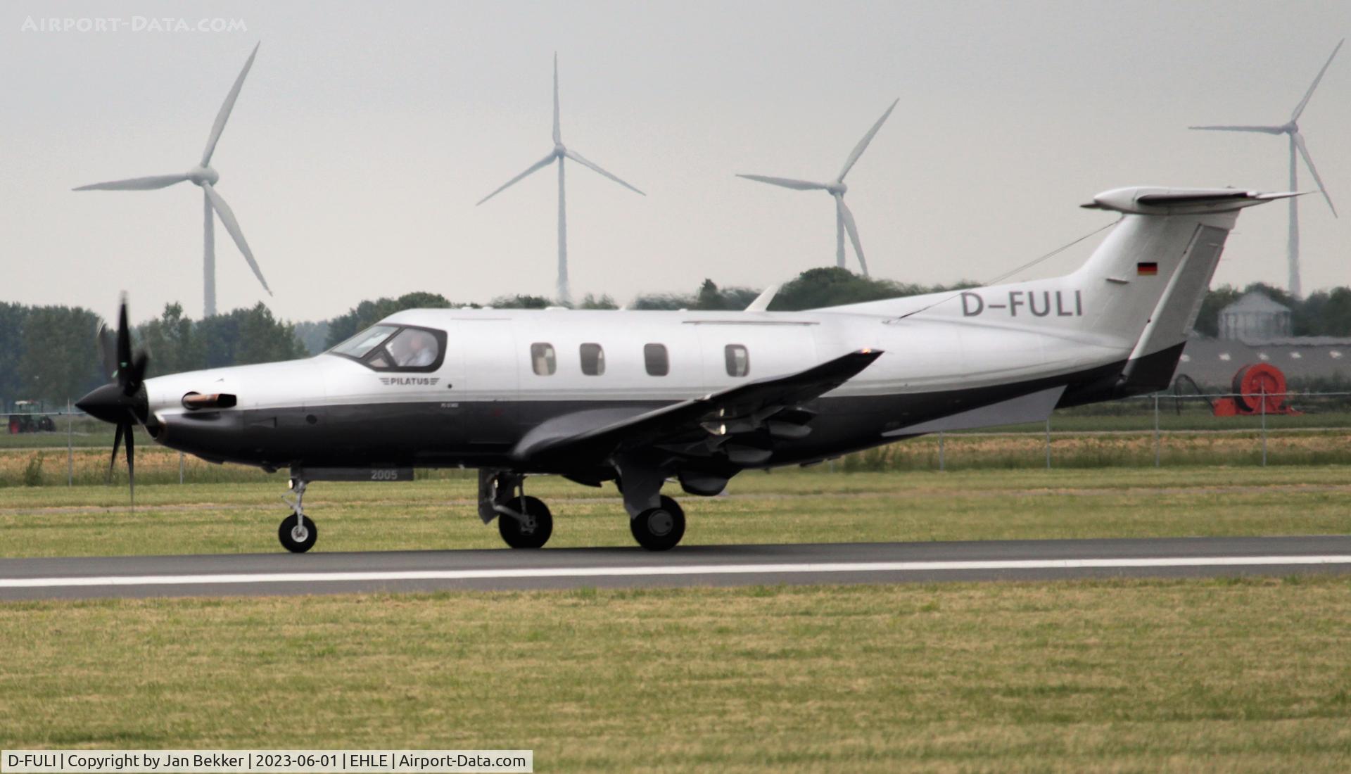 D-FULI, Pilatus PC-12 NGX C/N 2005, Lelystad Airport