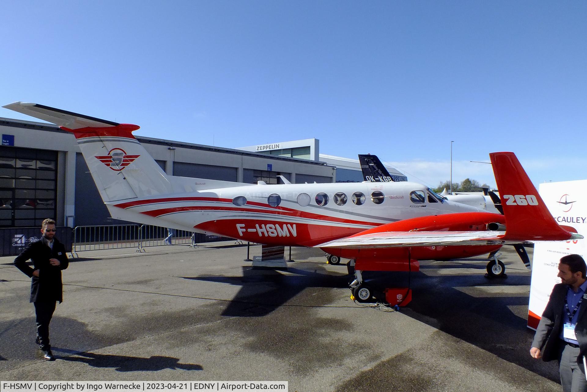F-HSMV, Beechcraft King Air 260 C/N BY-426, Beechcraft King Air 260 at the AERO 2023, Friedrichshafen