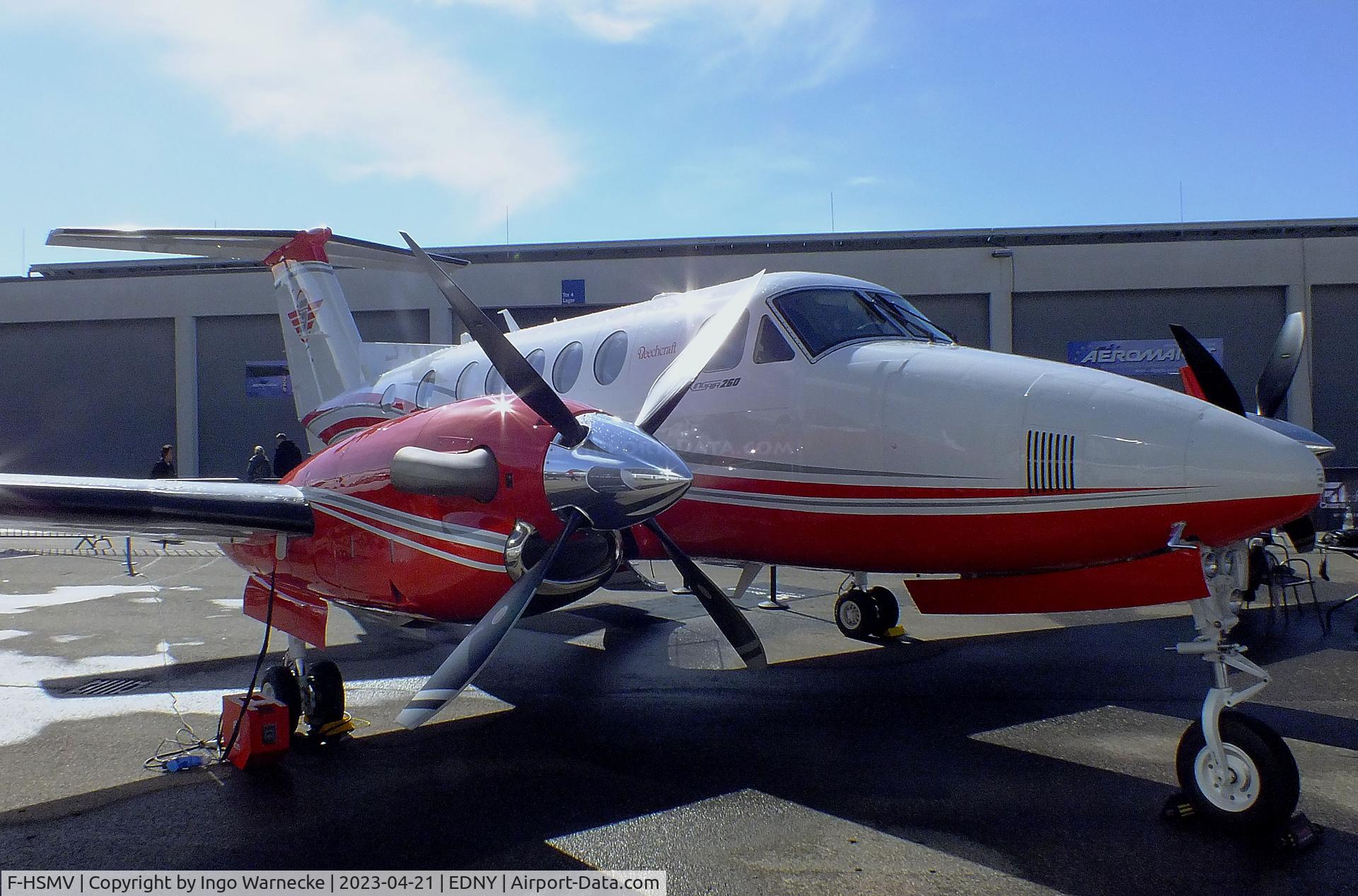 F-HSMV, Beechcraft King Air 260 C/N BY-426, Beechcraft King Air 260 at the AERO 2023, Friedrichshafen