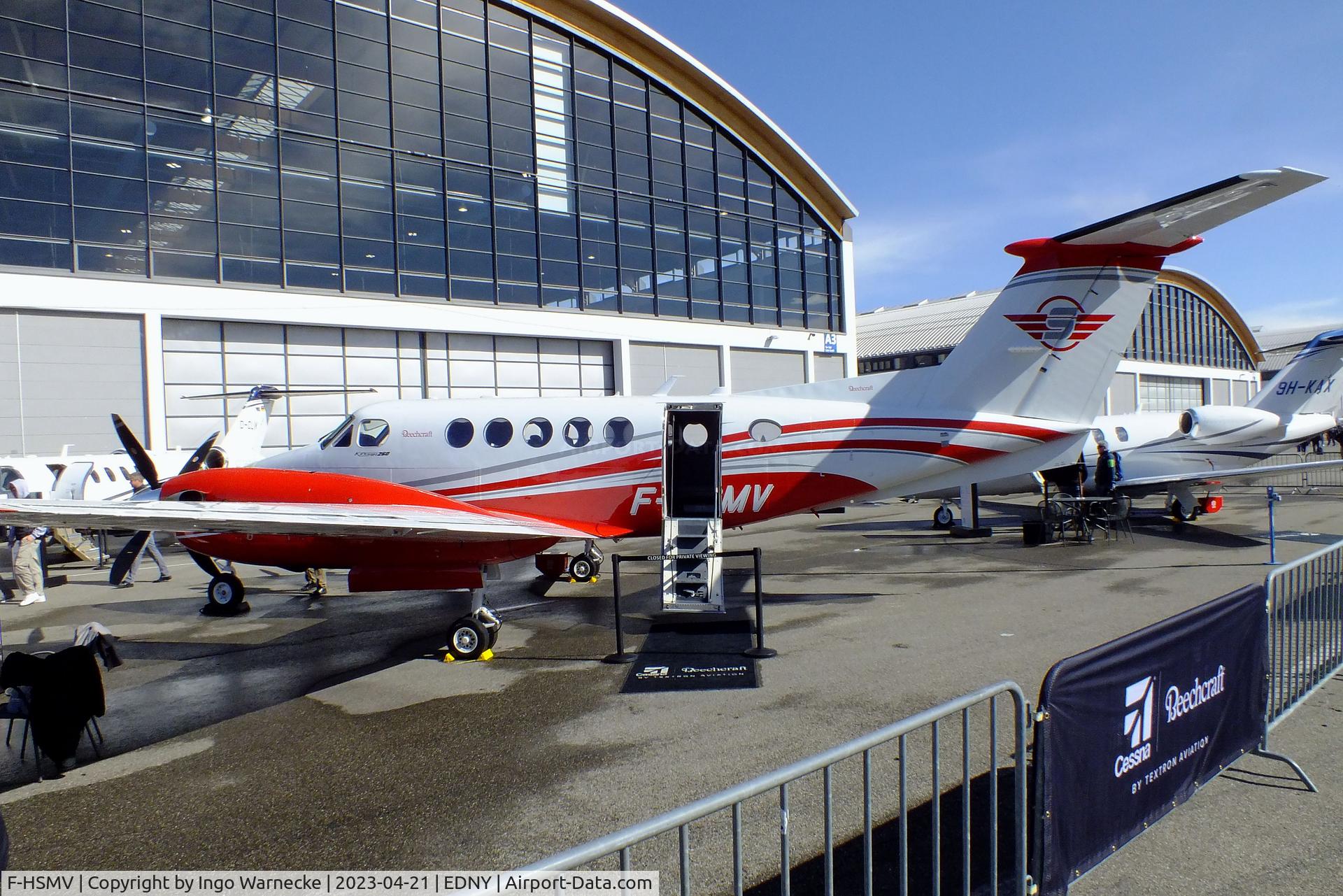 F-HSMV, Beechcraft King Air 260 C/N BY-426, Beechcraft King Air 260 at the AERO 2023, Friedrichshafen