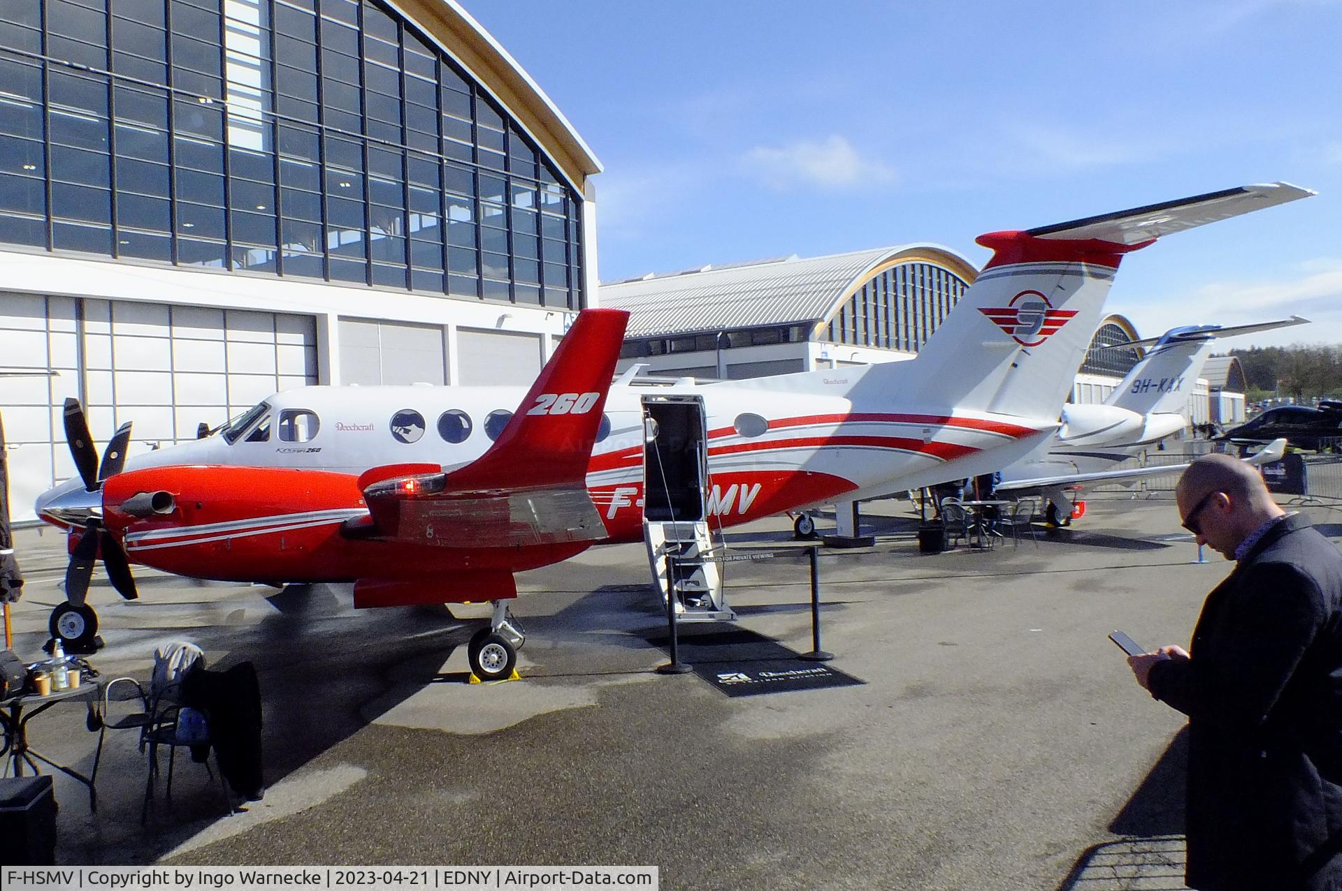 F-HSMV, Beechcraft King Air 260 C/N BY-426, Beechcraft King Air 260 at the AERO 2023, Friedrichshafen