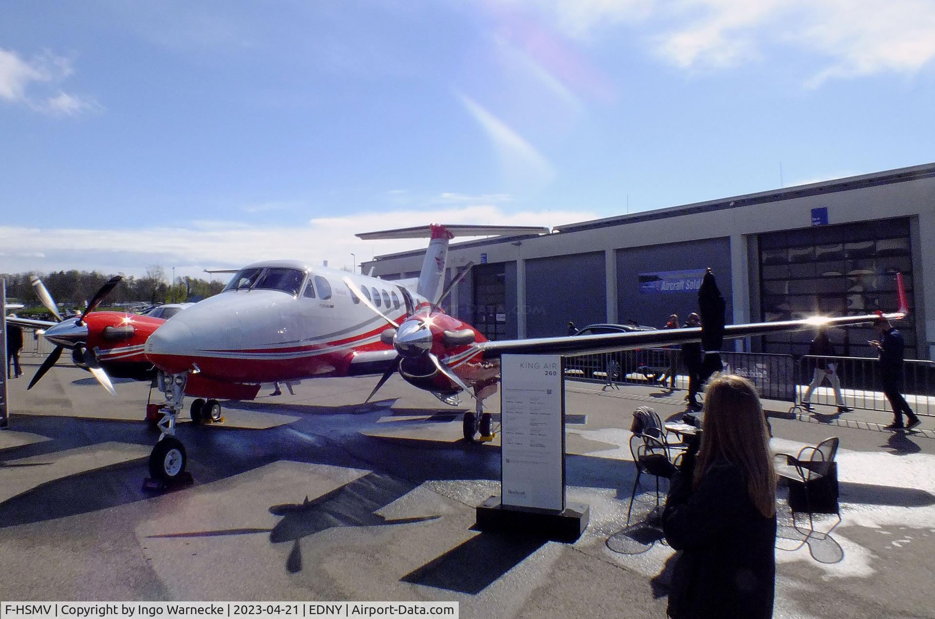 F-HSMV, Beechcraft King Air 260 C/N BY-426, Beechcraft King Air 260 at the AERO 2023, Friedrichshafen