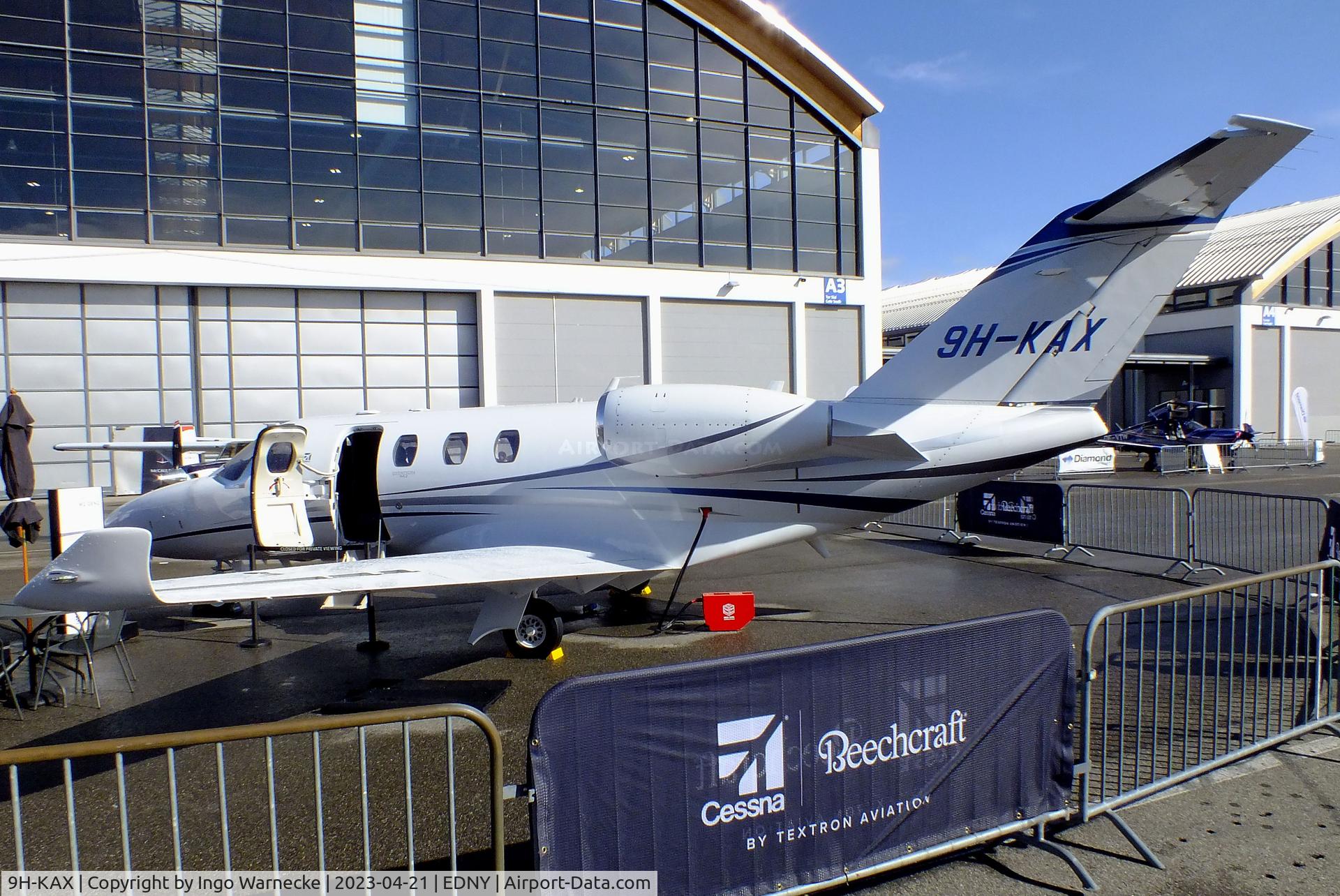 9H-KAX, 2022 Cessna 525 Citation M2 C/N 525-1115, Cessna 525 Citation M2 at the AERO 2023, Friedrichshafen