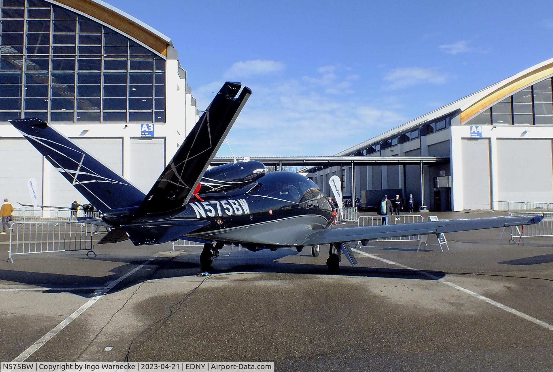N575BW, 2023 Cirrus SF50 G2+ Arrivee C/N 0434, Cirrus SF50 Vision Jet at the AERO 2023, Friedrichshafen