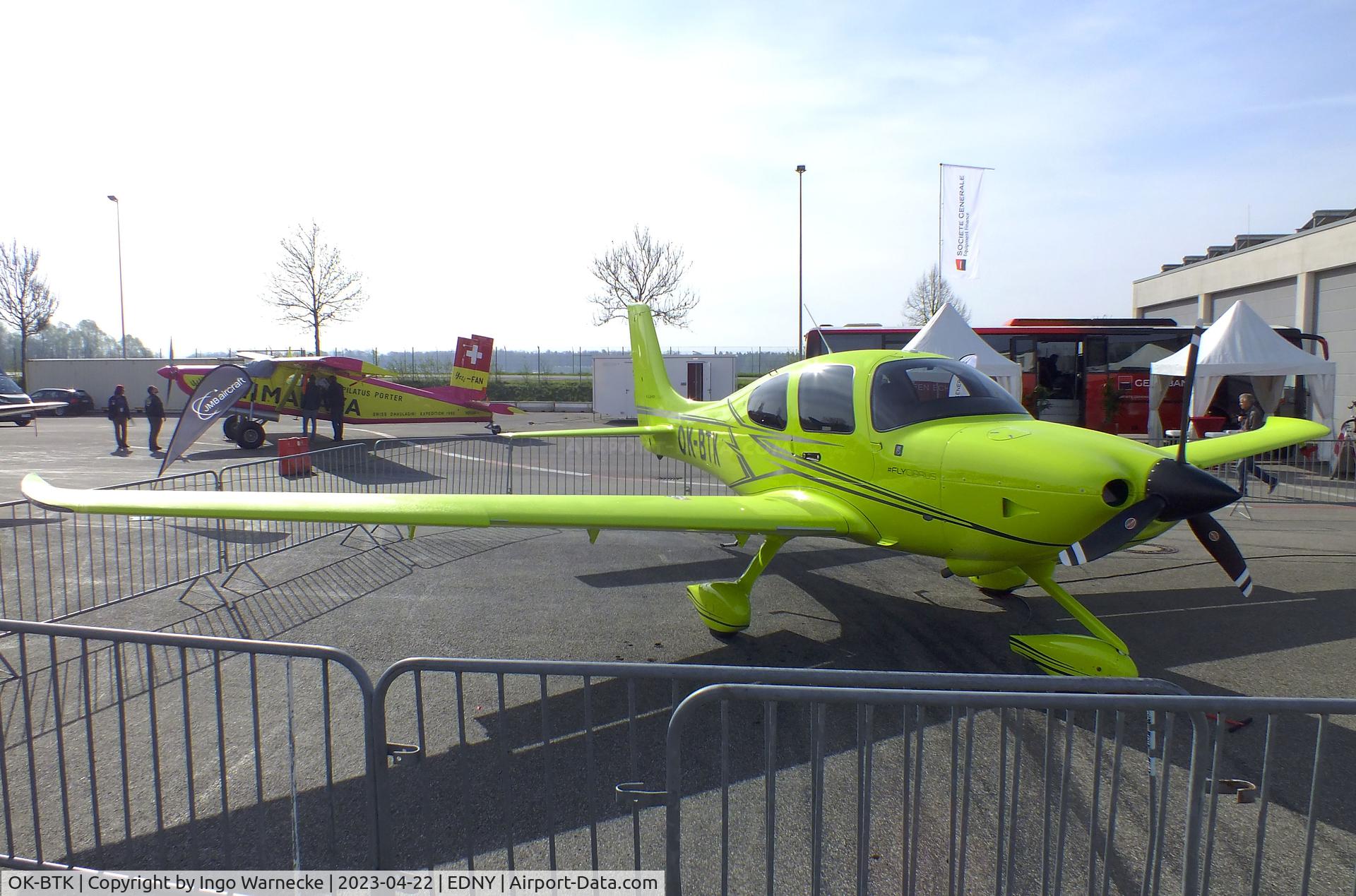 OK-BTK, Cirrus SR20 C/N 8811, Cirrus SR20 at the AERO 2023, Friedrichshafen