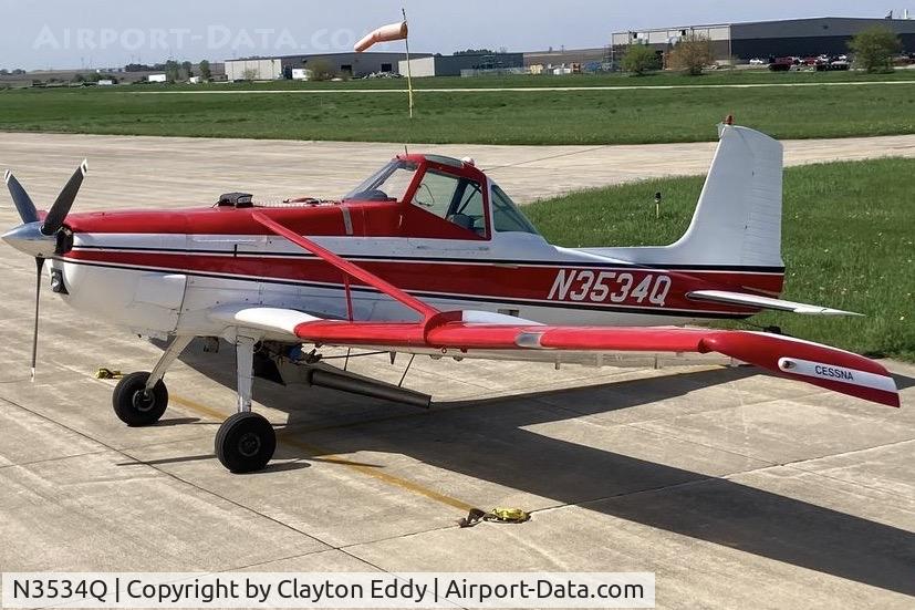 N3534Q, 1969 Cessna A188 AGWagon C/N 188-0484, Not my pic.
