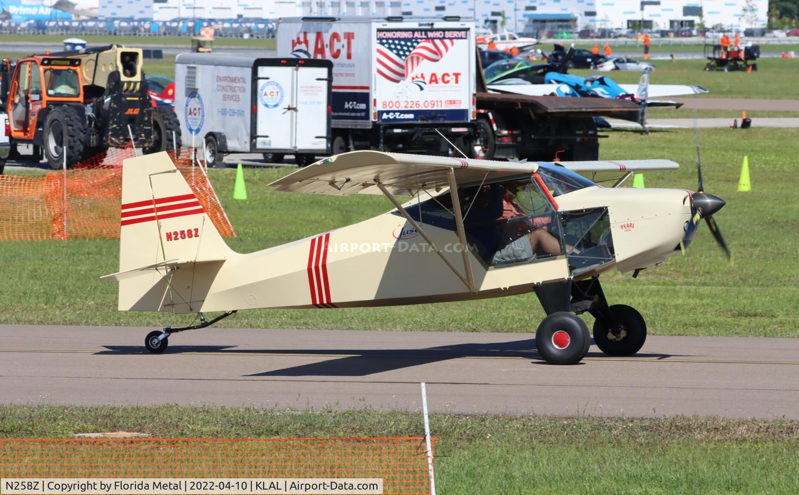 N258Z, 2020 Just Aircraft Highlander C/N JA525-08-18, Just Aircraft Highlander zx