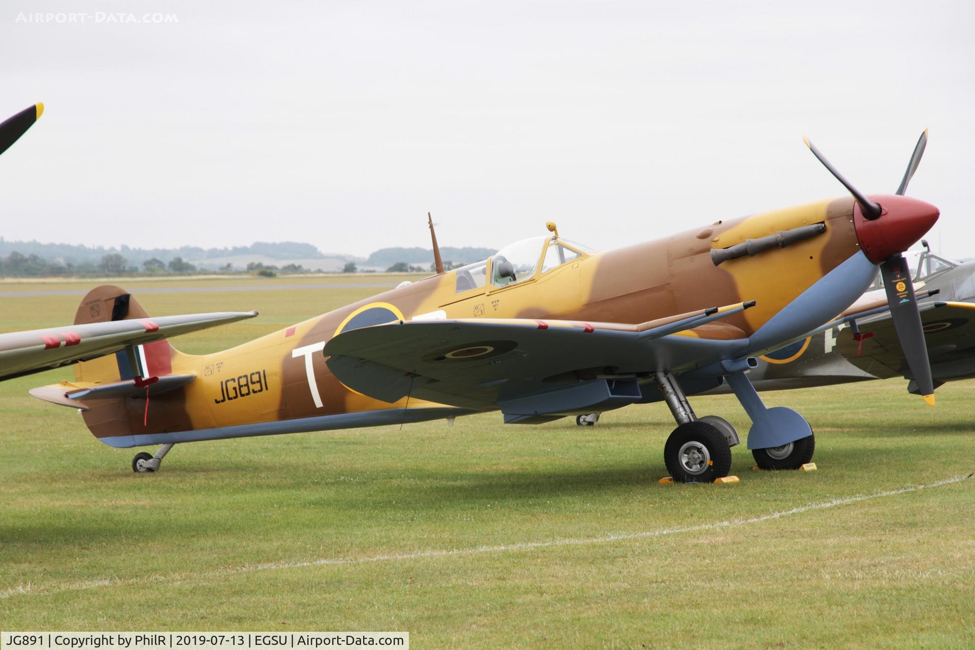 JG891, 1943 Supermarine 349 Spitfire LF.Vc C/N CBAF.2405, JG891 (A58-178, G-LFVC) 1943 VS Spitfire LF VC  Duxford
